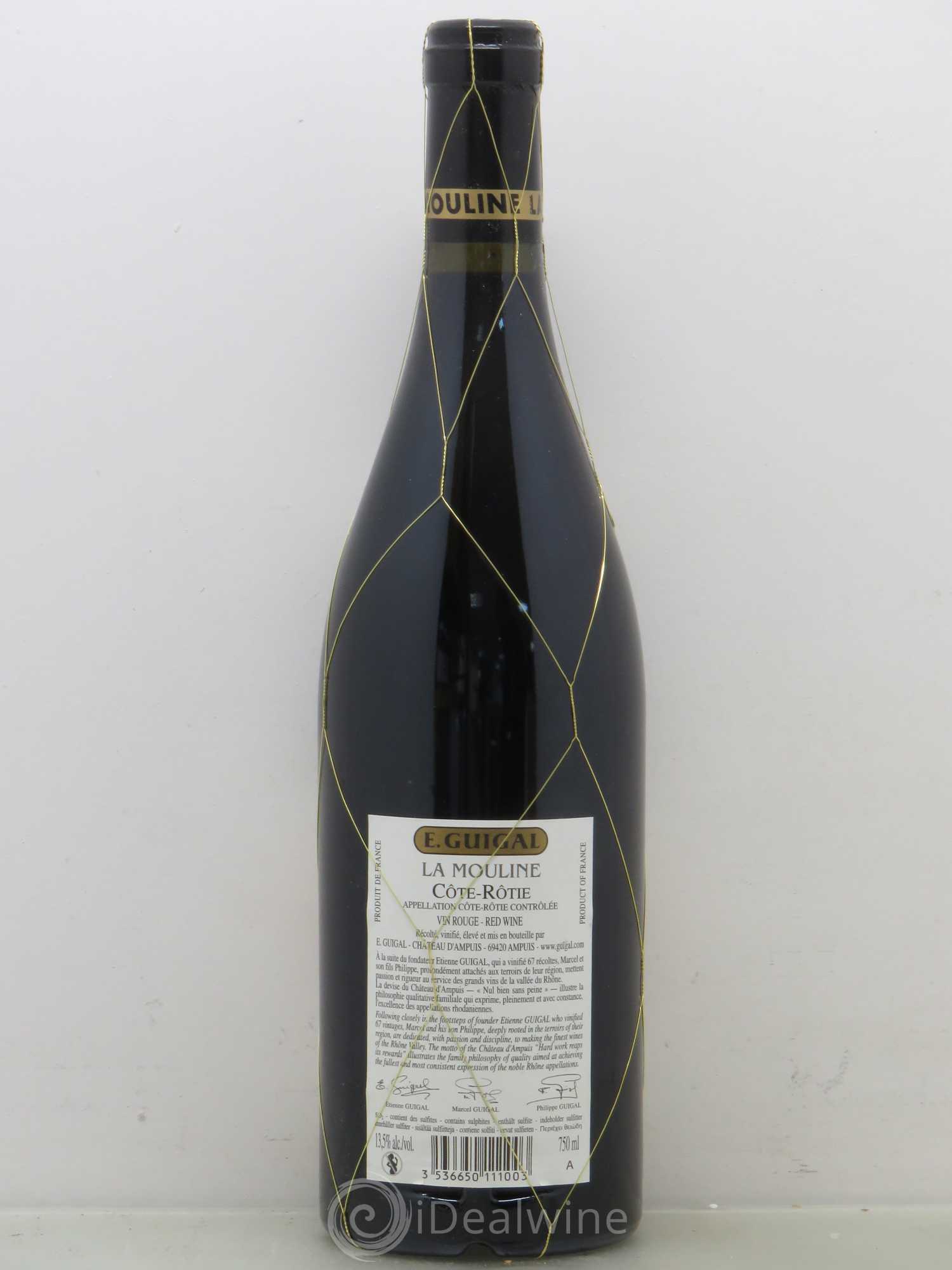 Côte-Rôtie La Mouline Guigal 2006 - Lot de 1 bouteille - 1