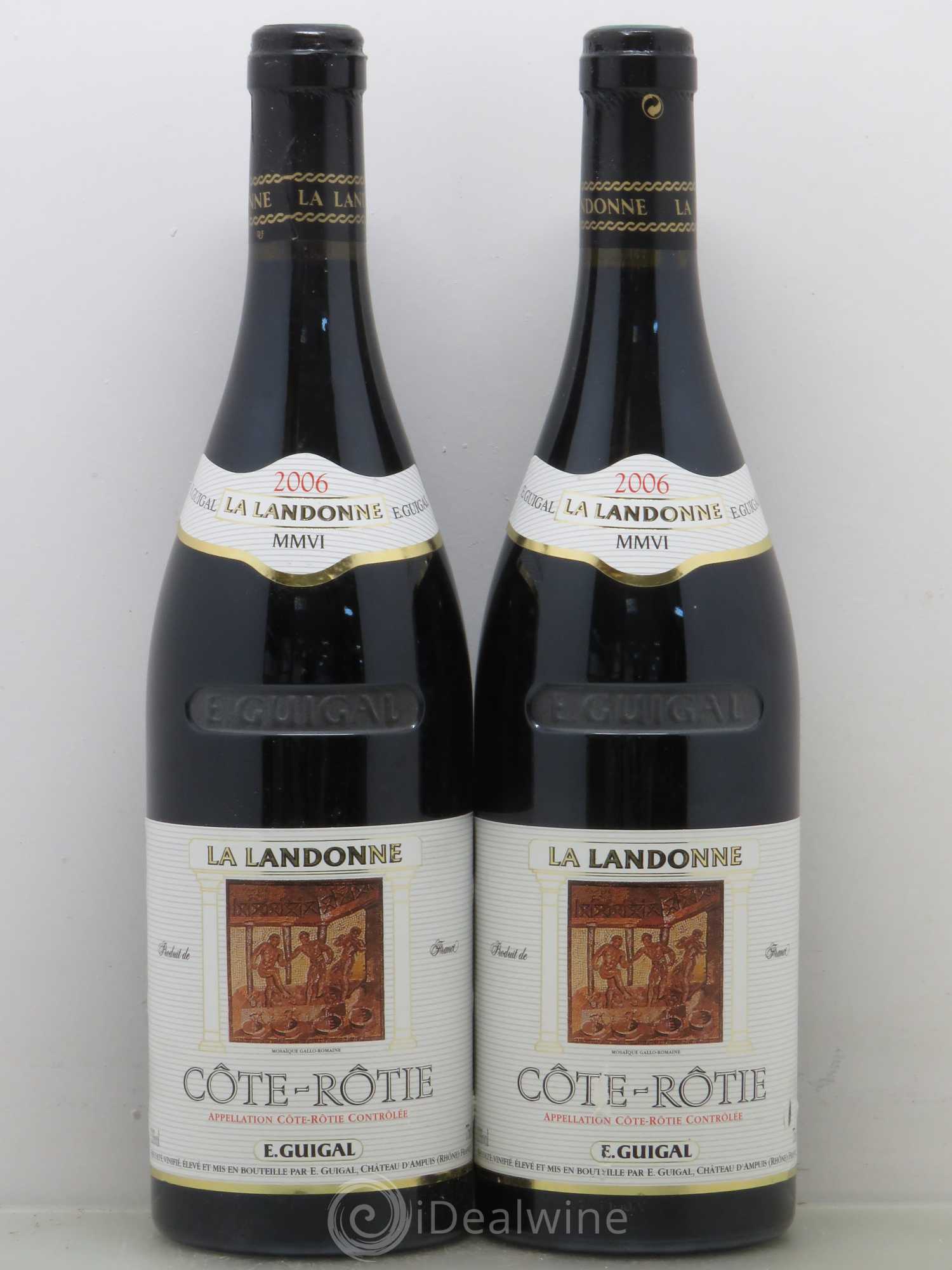 Côte-Rôtie La Landonne Guigal 2006 - Lot de 2 bouteilles - 0
