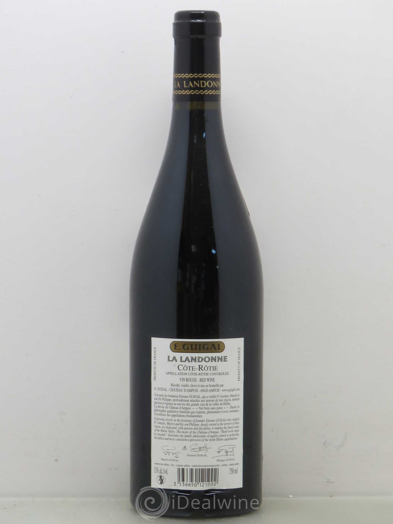Côte-Rôtie La Landonne Guigal 2006 - Lot de 1 bouteille - 1