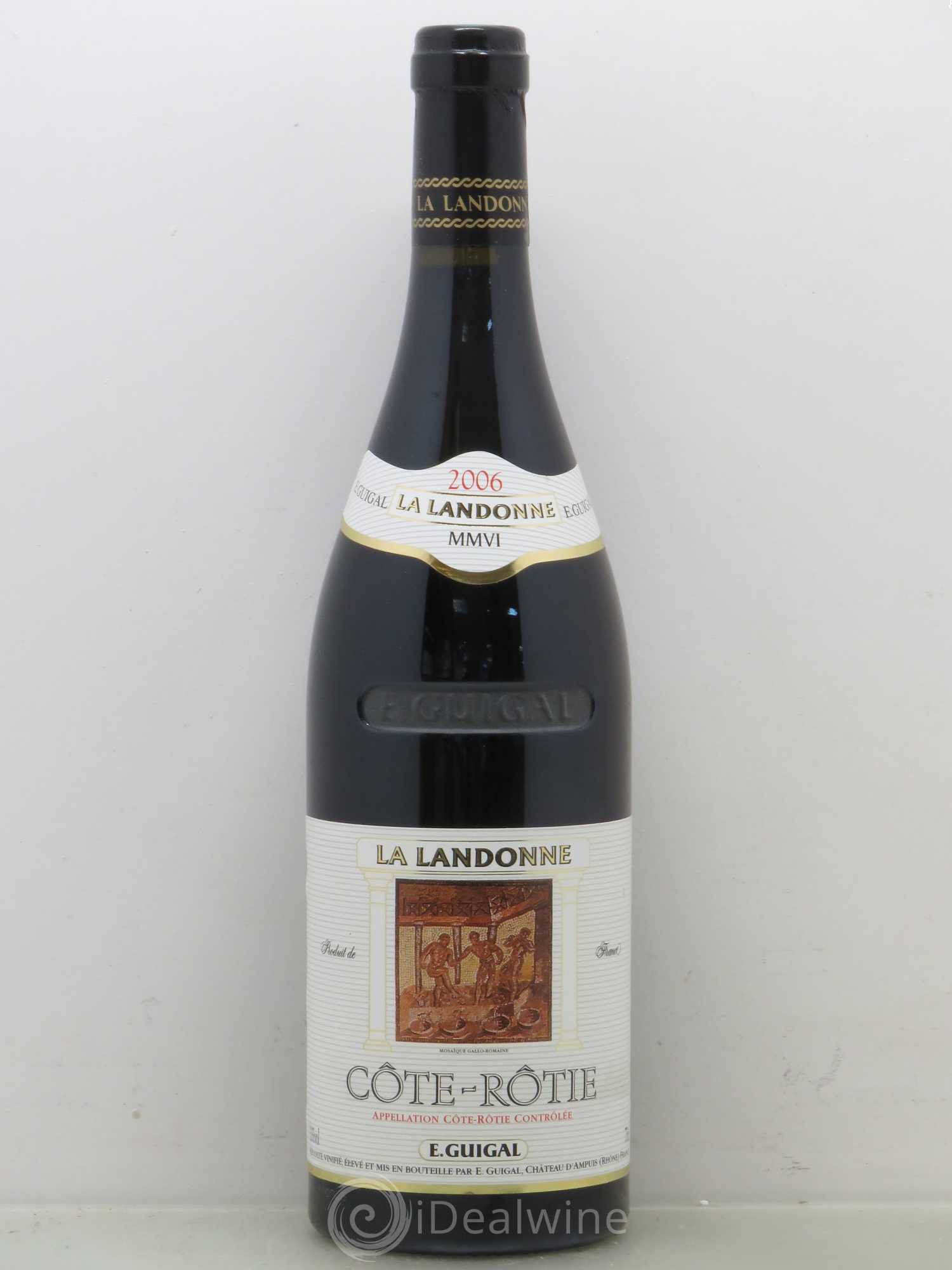 Côte-Rôtie La Landonne Guigal 2006 - Lot de 1 bouteille - 0