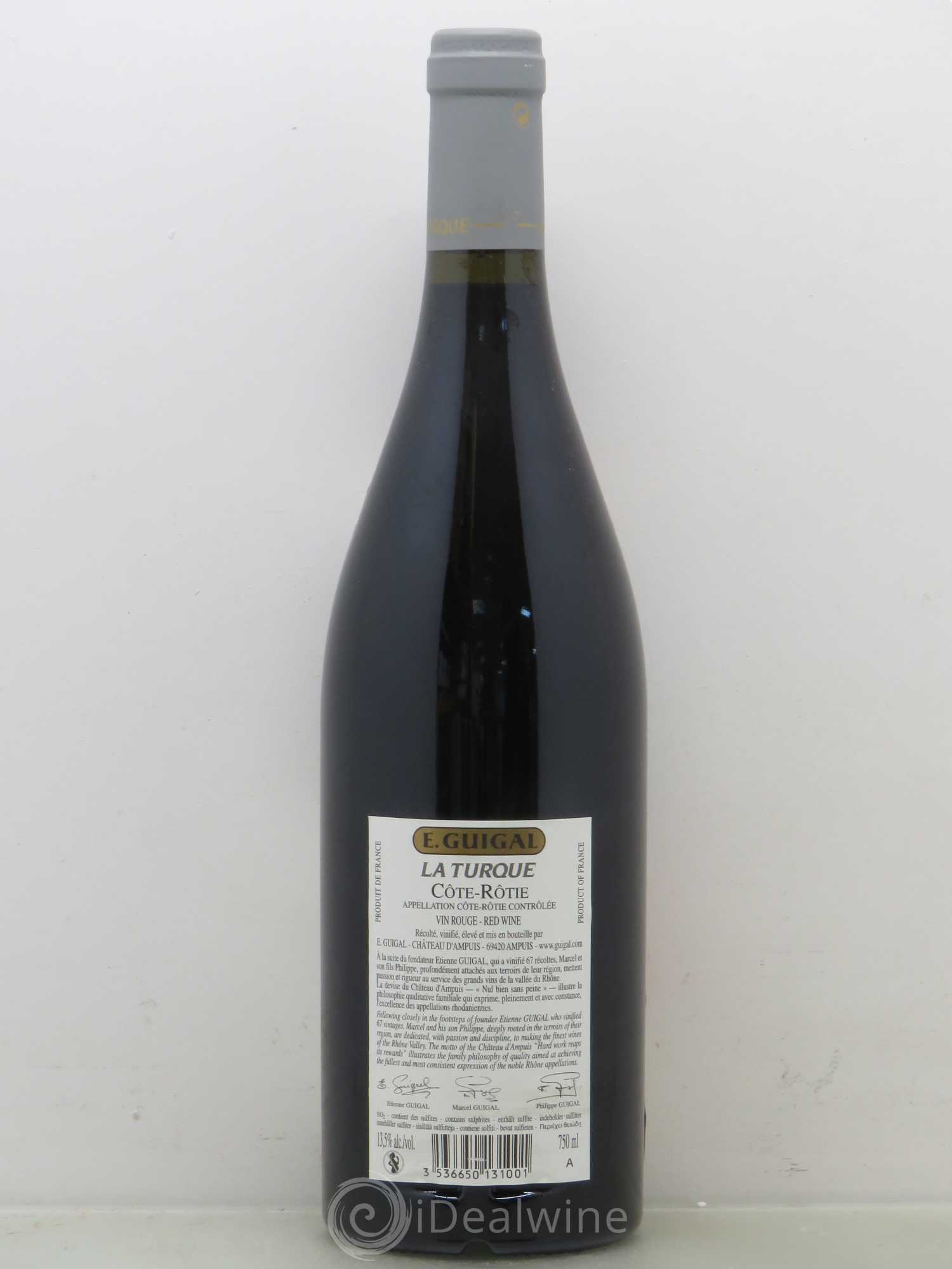 Côte-Rôtie La Turque Guigal 2006 - Lot de 1 bouteille - 1
