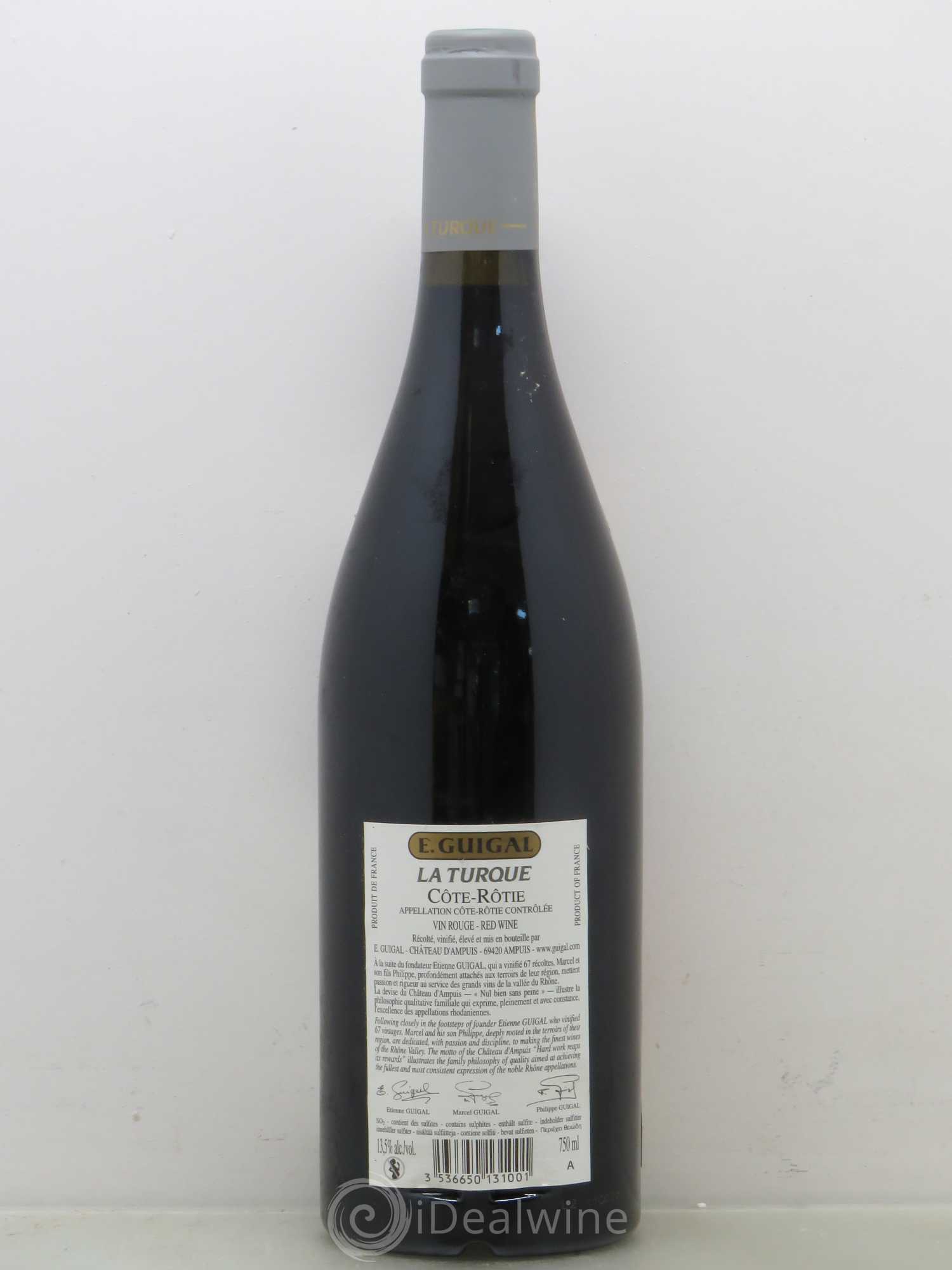Côte-Rôtie La Turque Guigal 2006 - Lot de 1 bouteille - 1