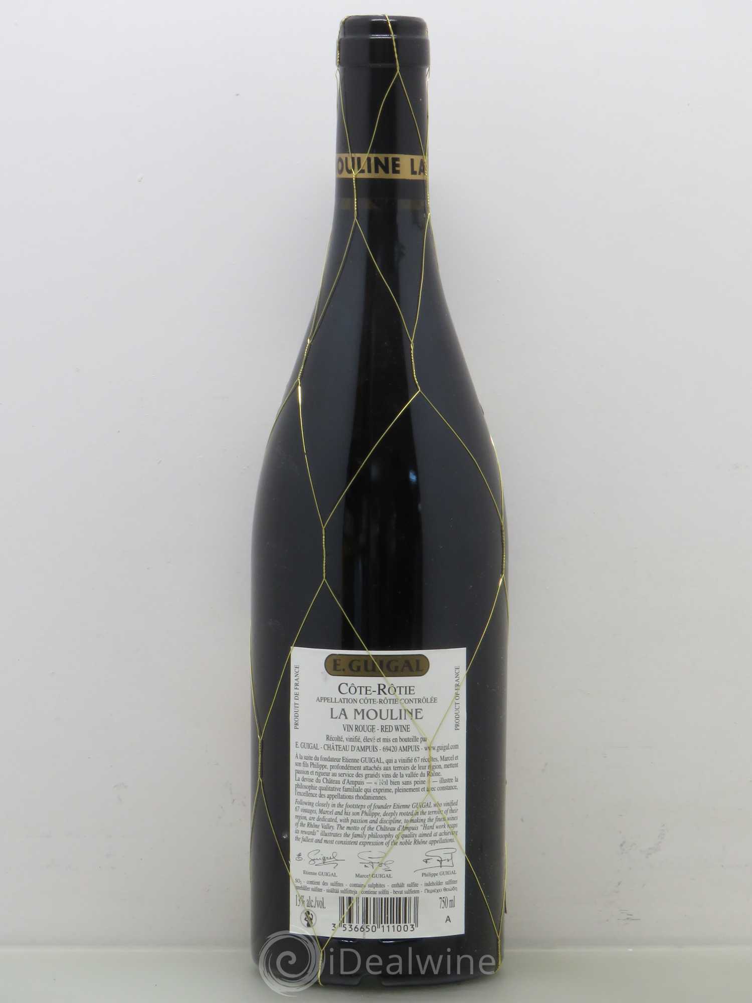 Côte-Rôtie La Mouline Guigal 2009 - Lot de 1 bouteille - 1