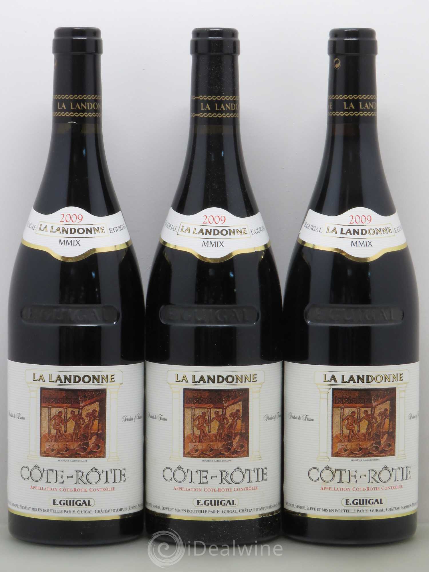 Côte-Rôtie La Landonne Guigal 2009 - Lot de 3 bouteilles - 0