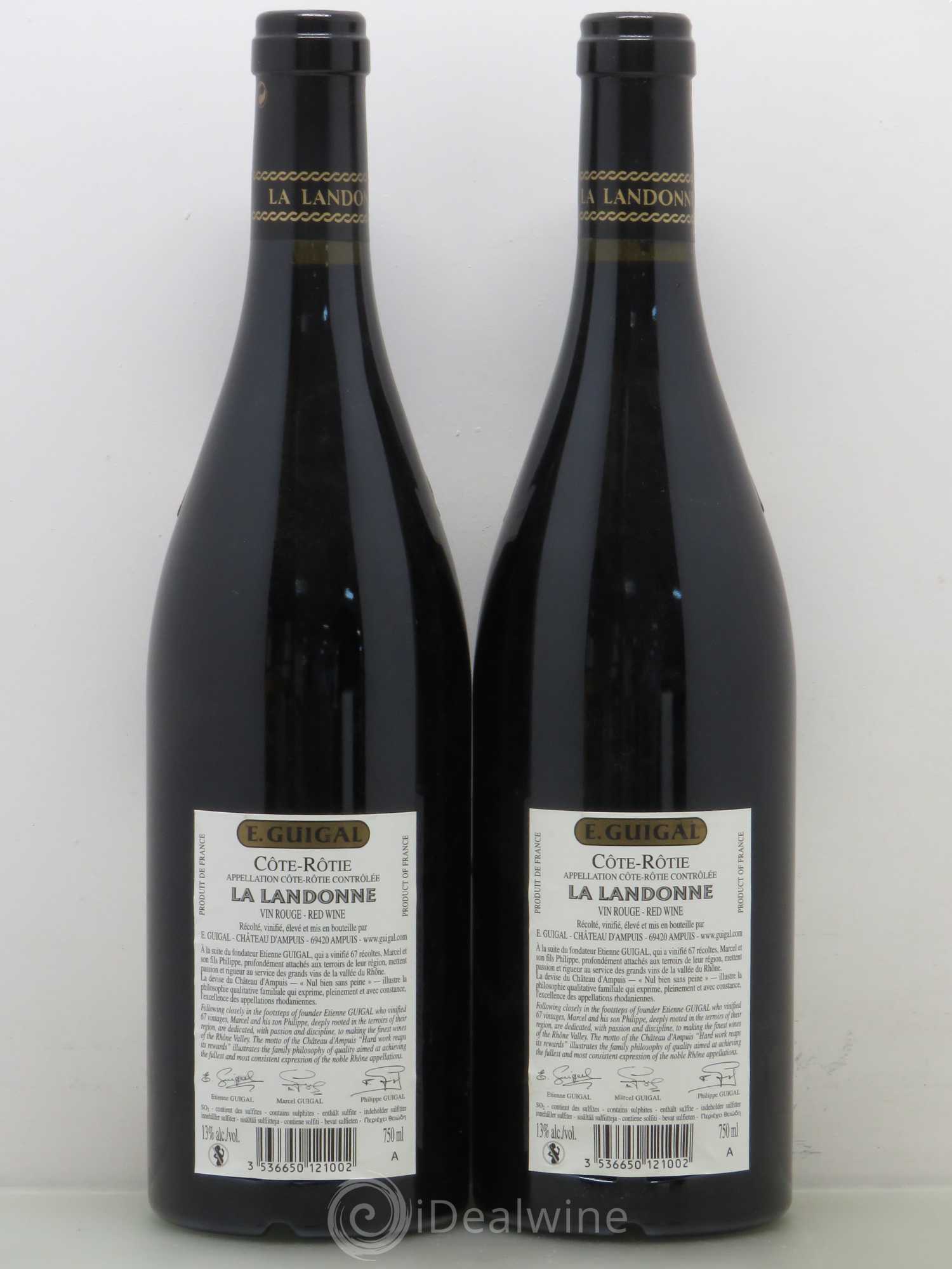 Côte-Rôtie La Landonne Guigal 2009 - Lot de 2 bouteilles - 1