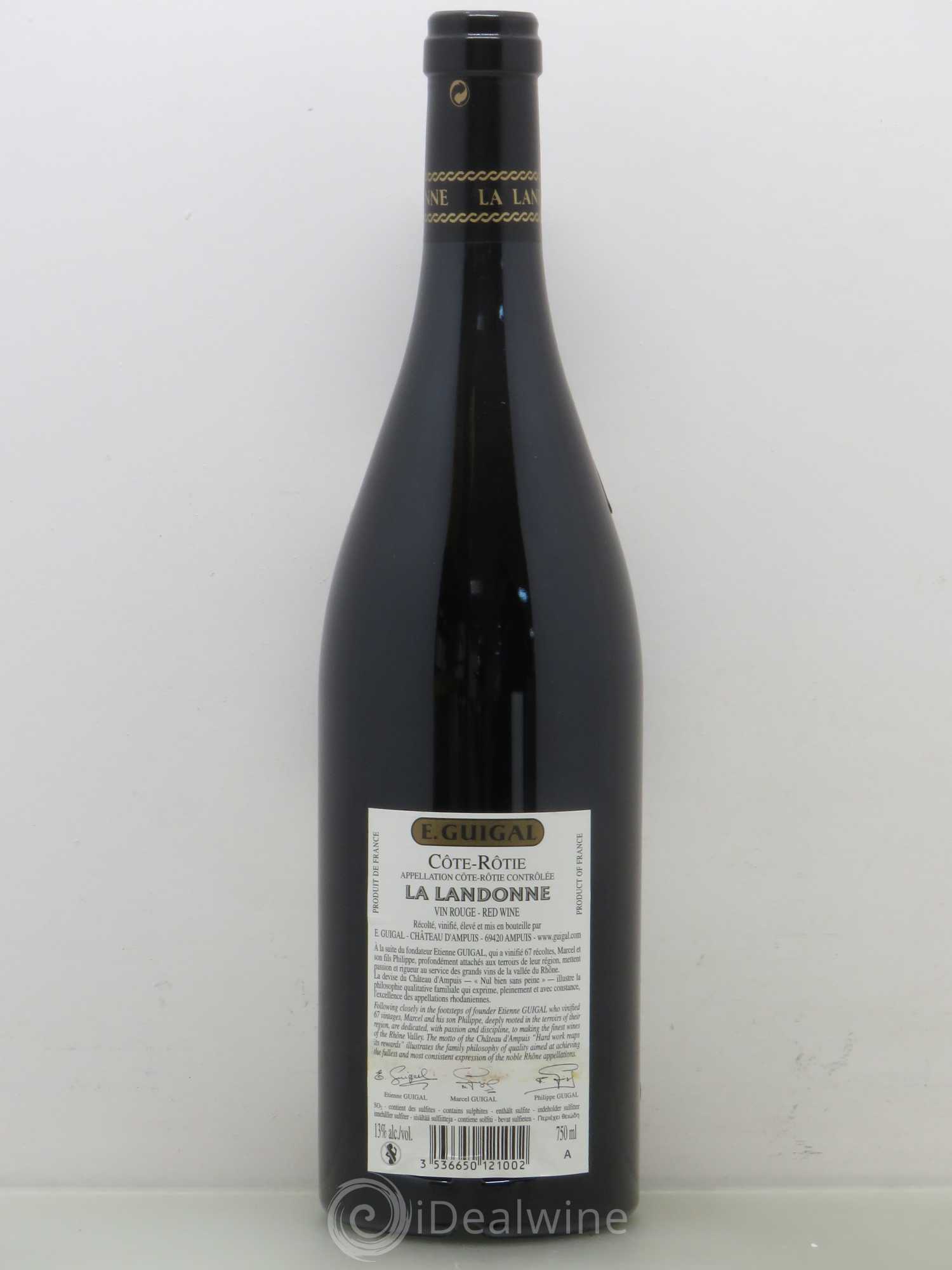 Côte-Rôtie La Landonne Guigal 2009 - Lot de 1 bouteille - 1