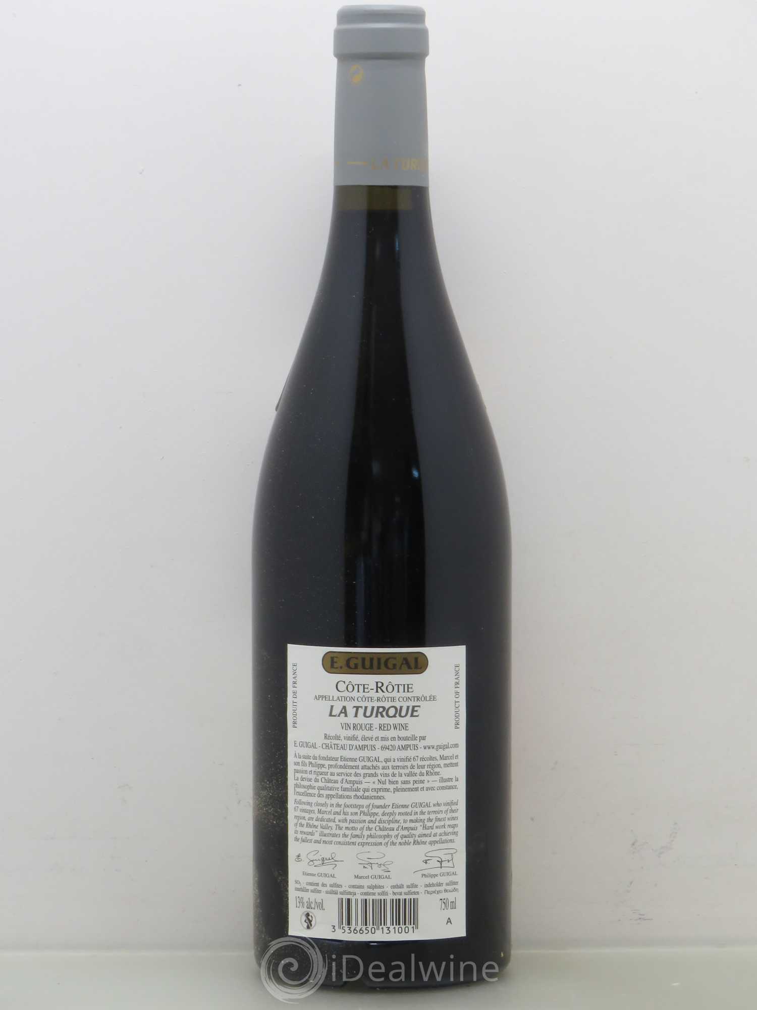 Côte-Rôtie La Turque Guigal 2009 - Lot de 1 bouteille - 1