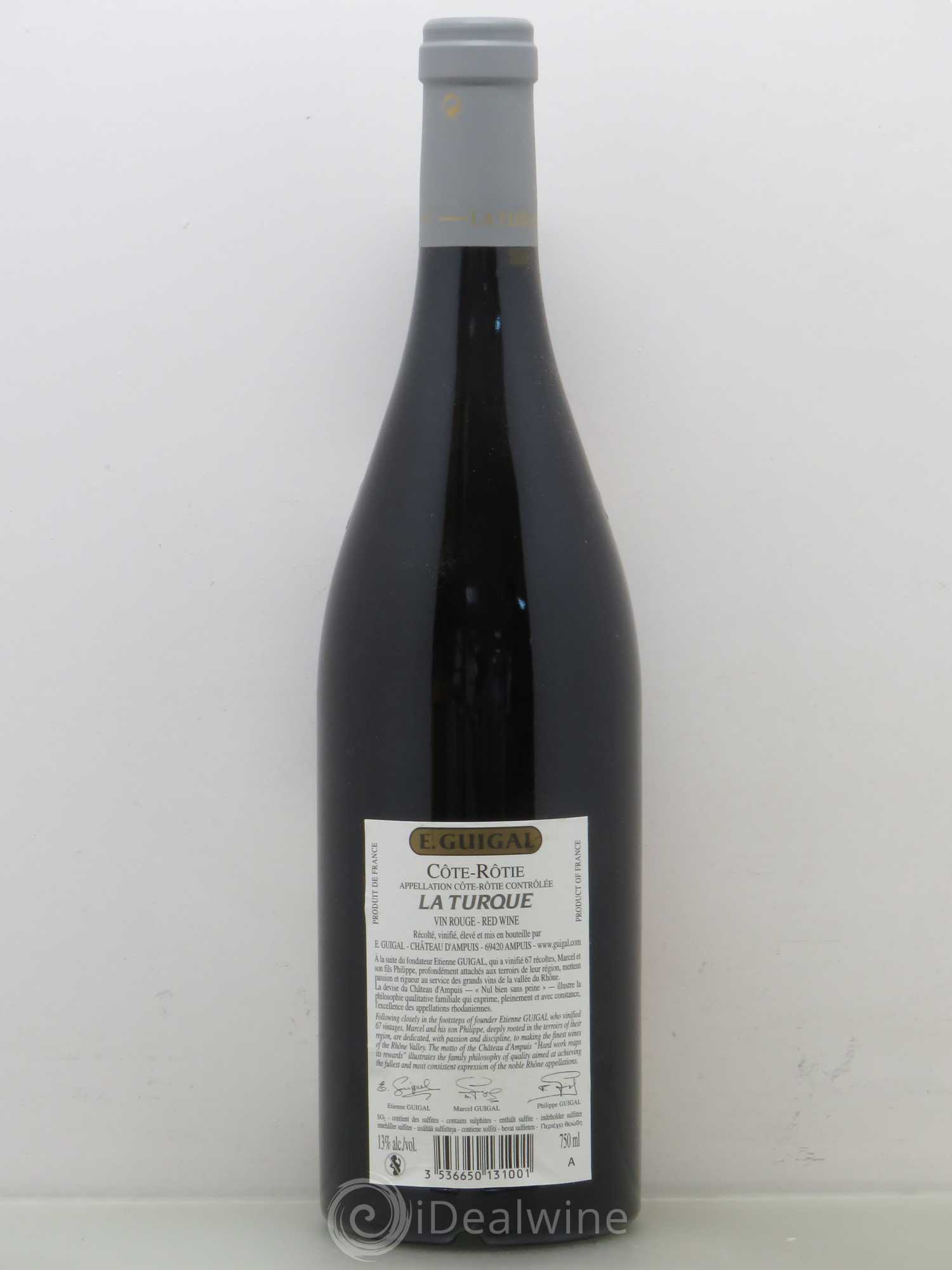 Côte-Rôtie La Turque Guigal 2009 - Lot de 1 bouteille - 1