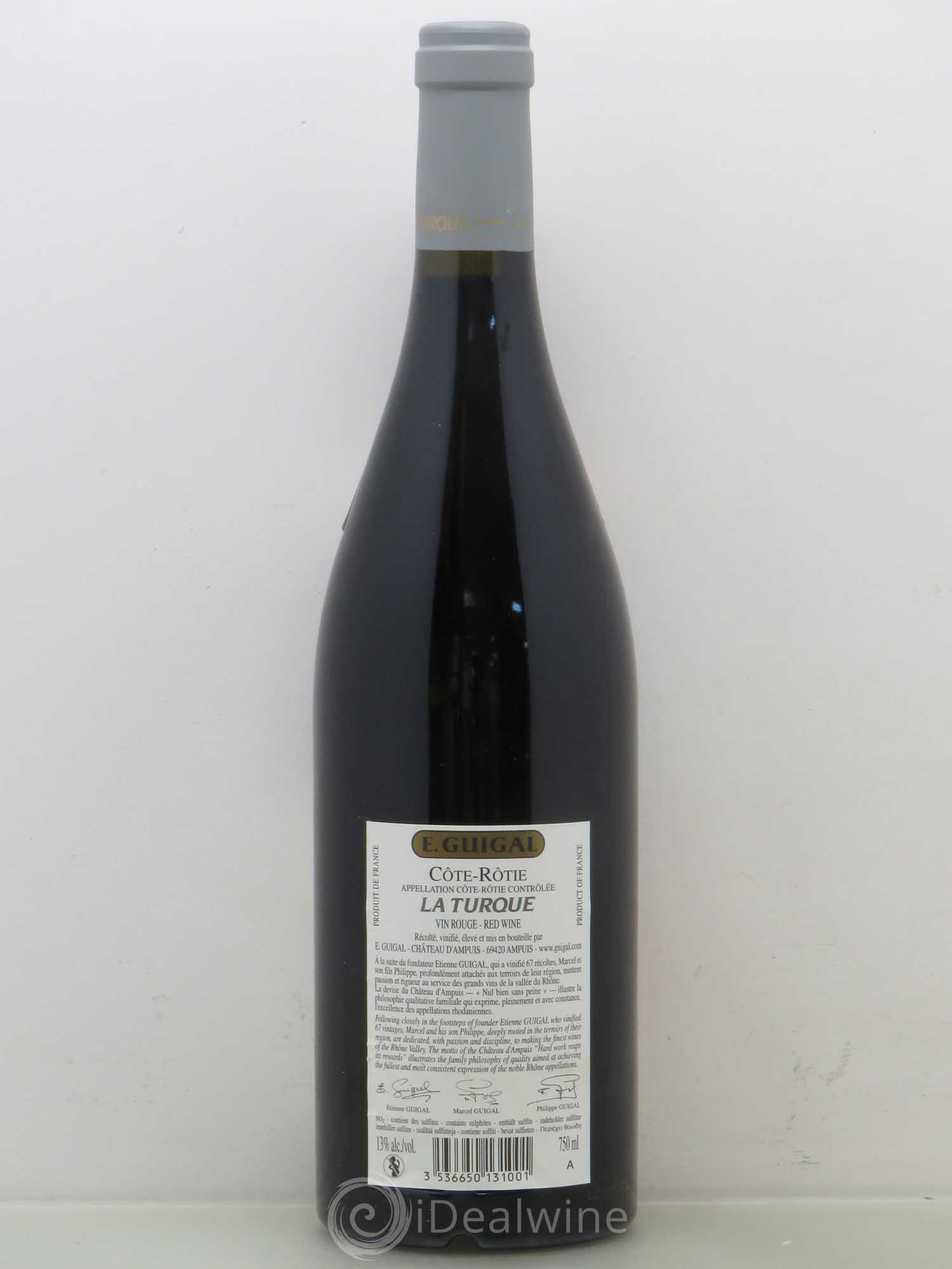 Côte-Rôtie La Turque Guigal 2009 - Lot de 1 bouteille - 1