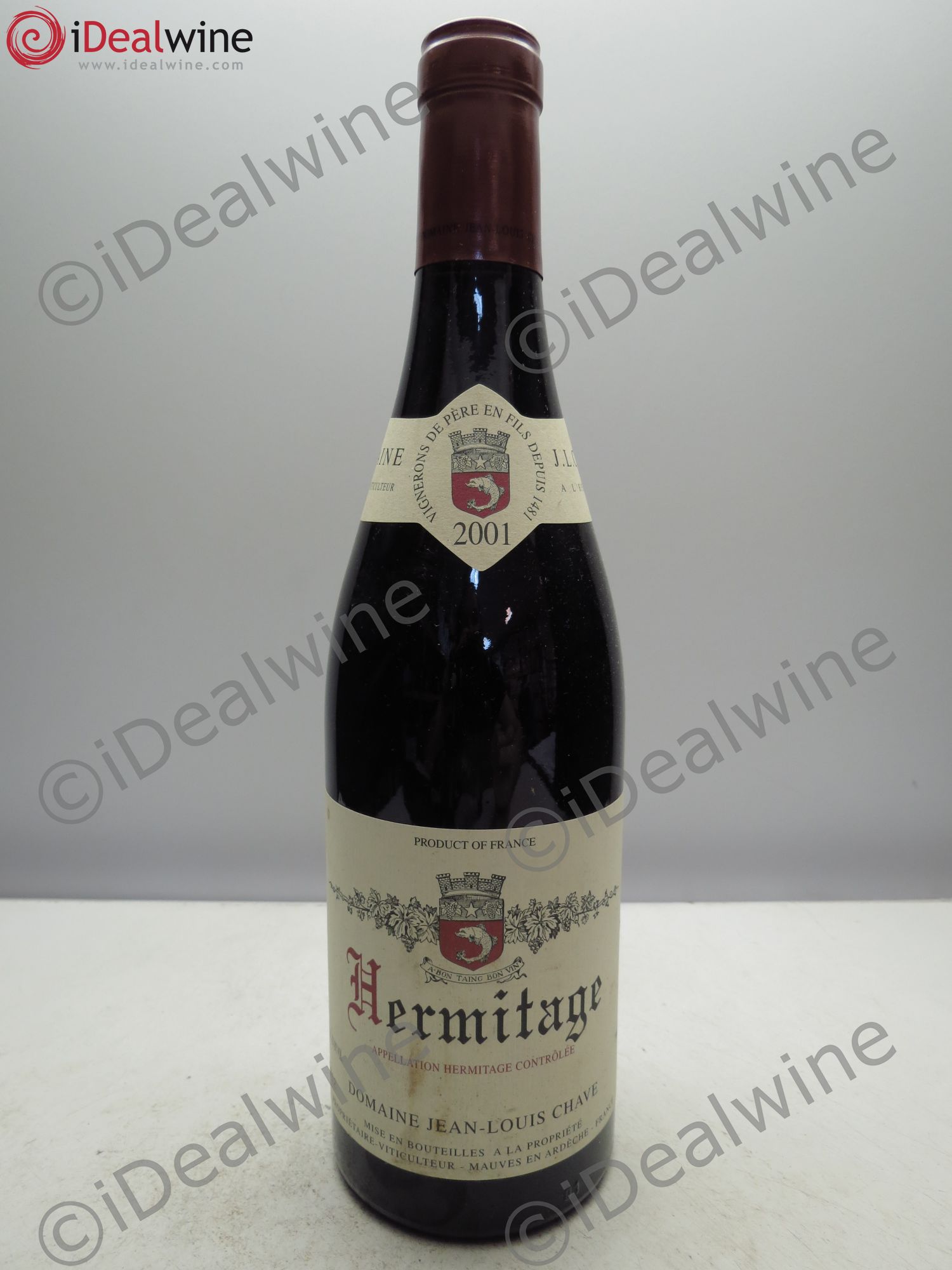 Hermitage Jean-Louis Chave 2001 - Lot de 1 bouteille - 0