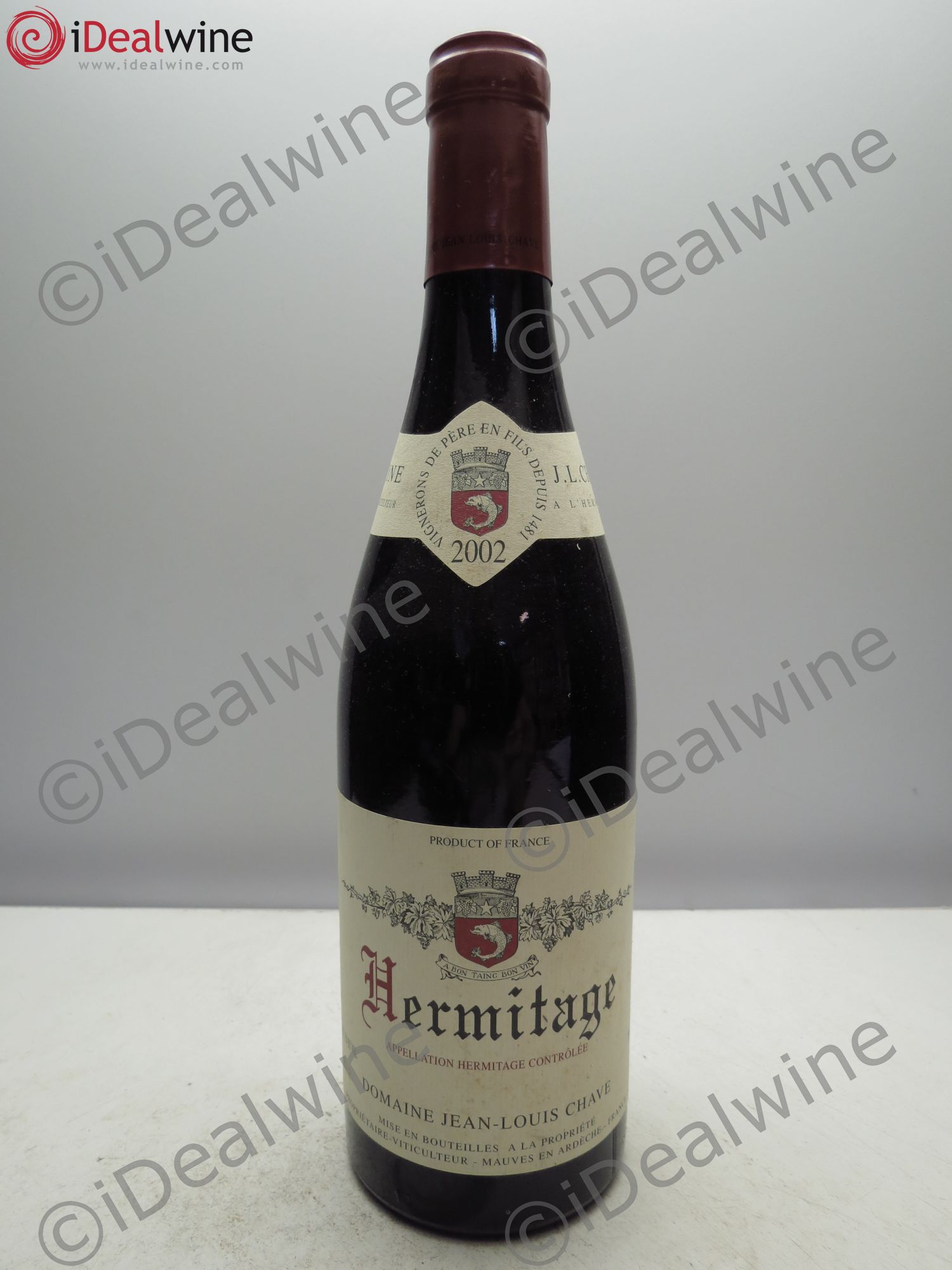 Hermitage Jean-Louis Chave 2002 - Lot de 1 bouteille - 0
