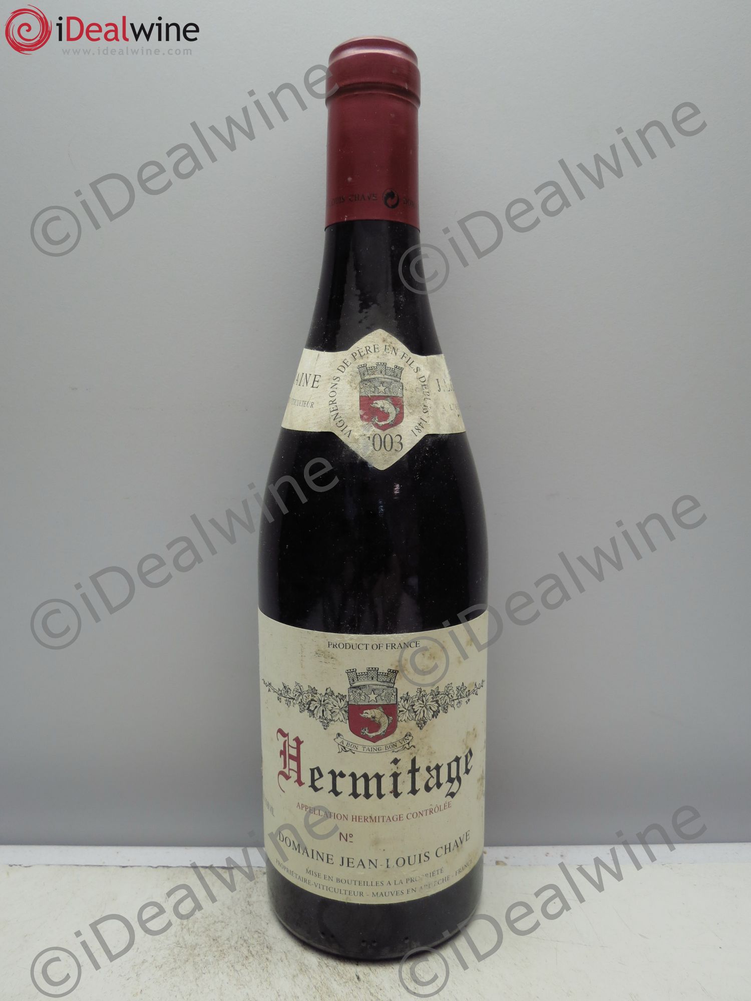 Hermitage Jean-Louis Chave 2003 - Lot de 1 bouteille - 0