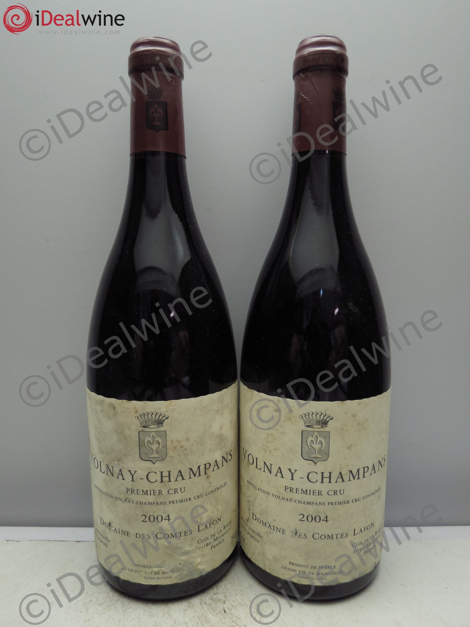 Volnay 1er Cru Champans Comtes Lafon (Domaine des) 2004 - Lot de 2 bouteilles - 0
