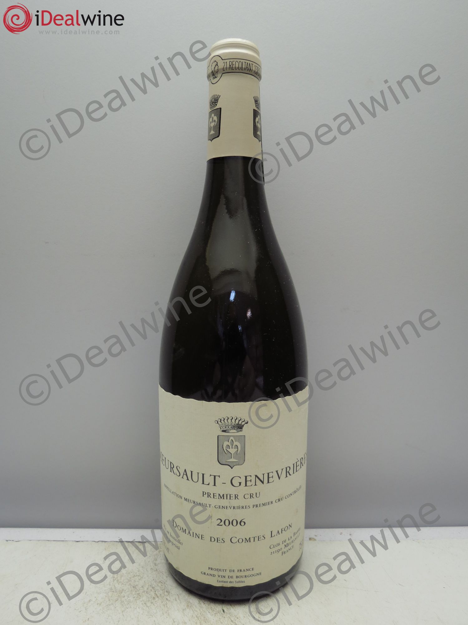 Meursault 1er Cru Genevrières Comtes Lafon (Domaine des) 2006 - Lot de 1 bouteille - 0