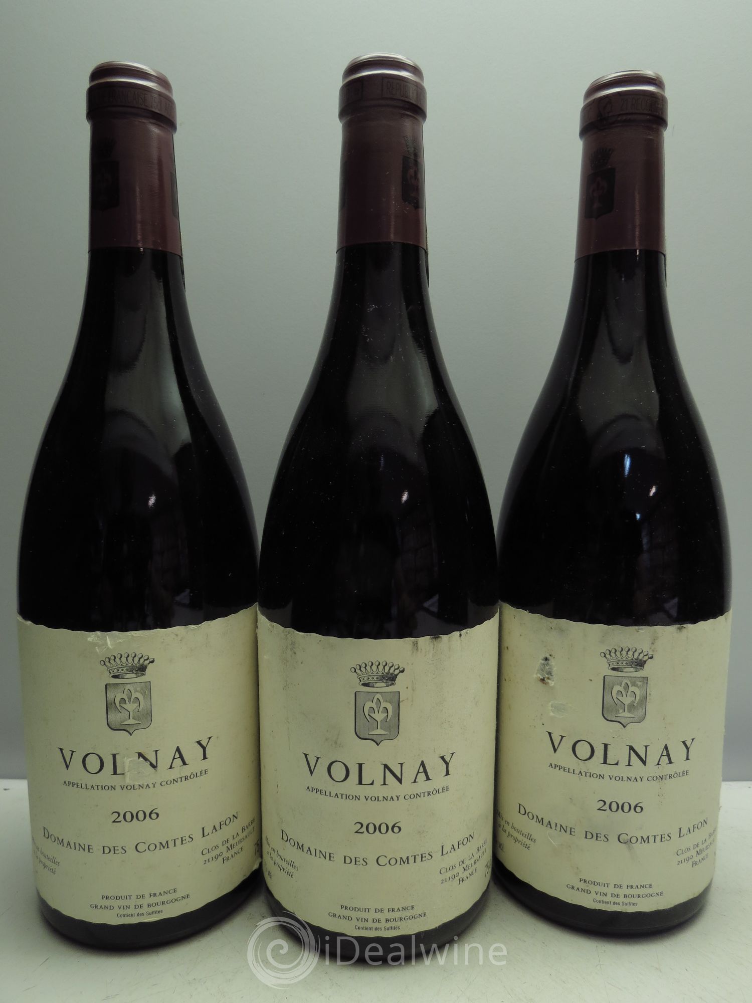 Volnay Comtes Lafon (Domaine des) 2006 - Lot de 3 bouteilles - 0