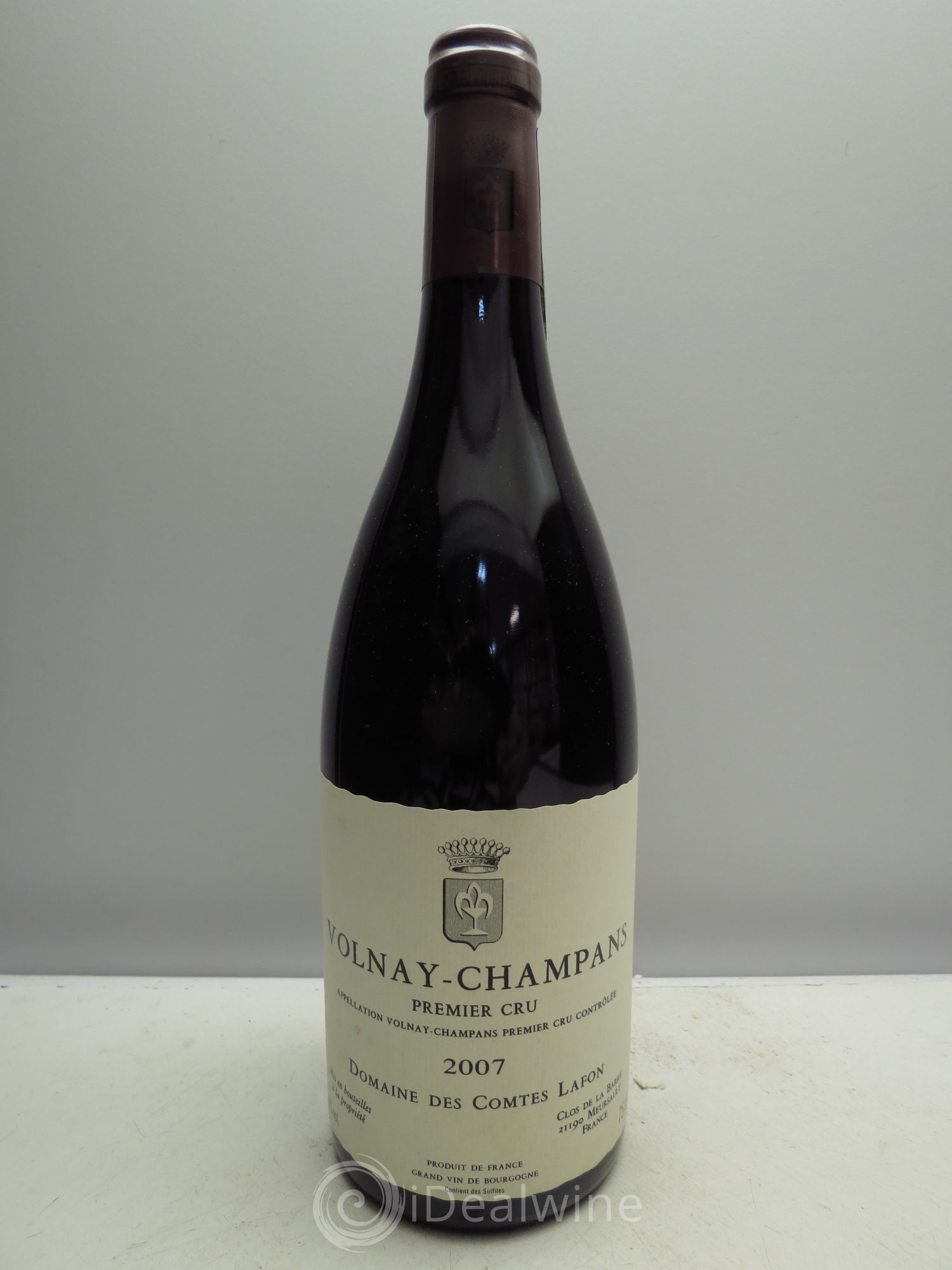 Volnay 1er Cru Champans Comtes Lafon (Domaine des) 2007 - Lot de 1 bouteille - 0