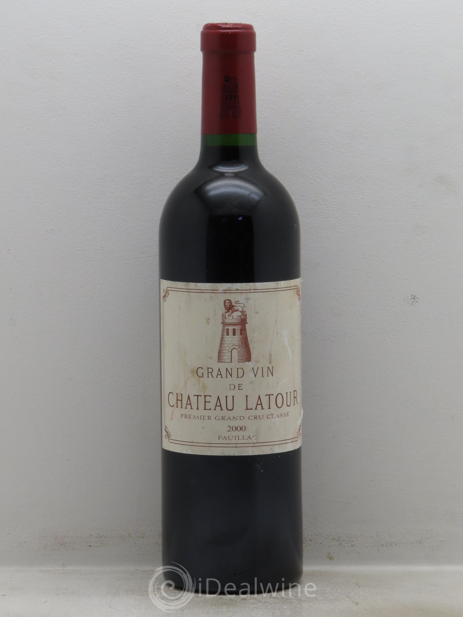 Château Latour 1er Grand Cru Classé 2000 - Lot de 1 bouteille - 0