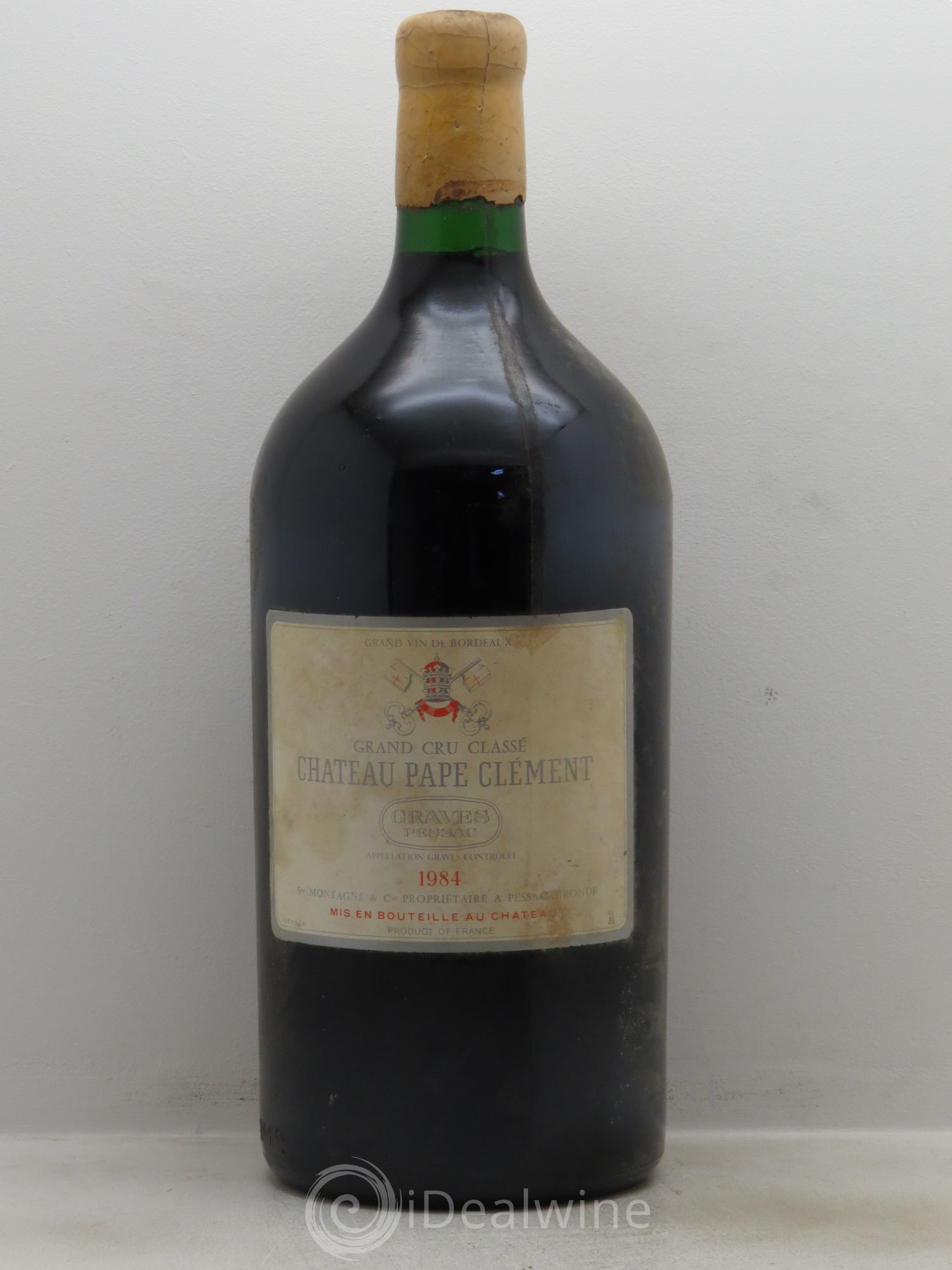 Château Pape Clément Cru Classé de Graves 1984 - Lot de 1 double magnum - 0