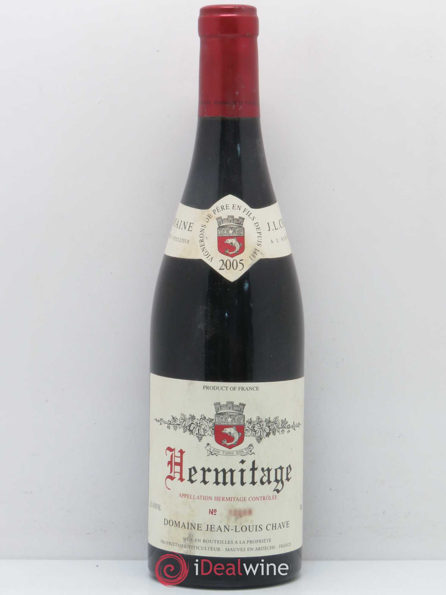 Hermitage Jean-Louis Chave 2005 - Lot de 1 bouteille - 0