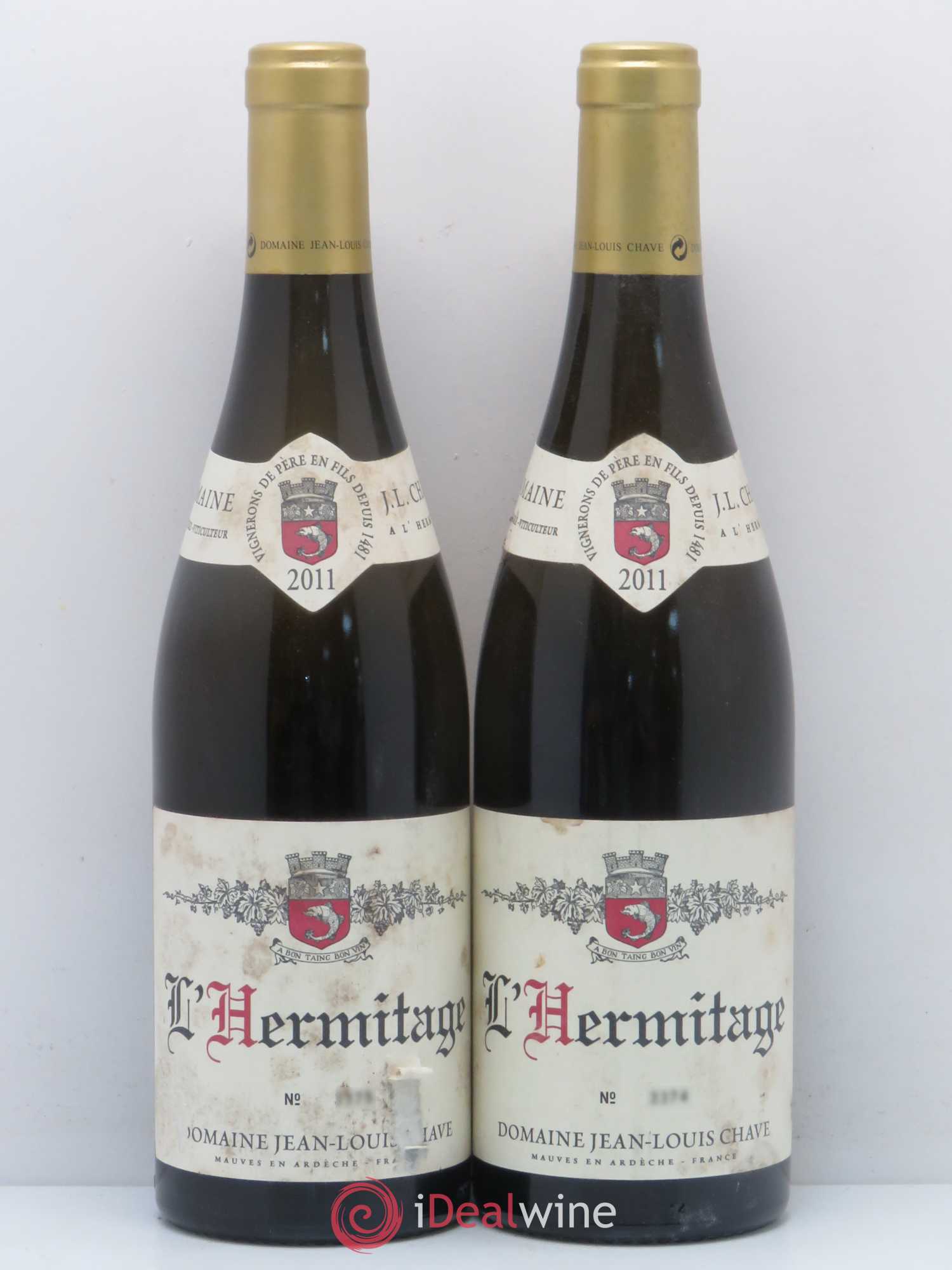 Hermitage Jean-Louis Chave 2011 - Lot de 2 bouteilles - 0