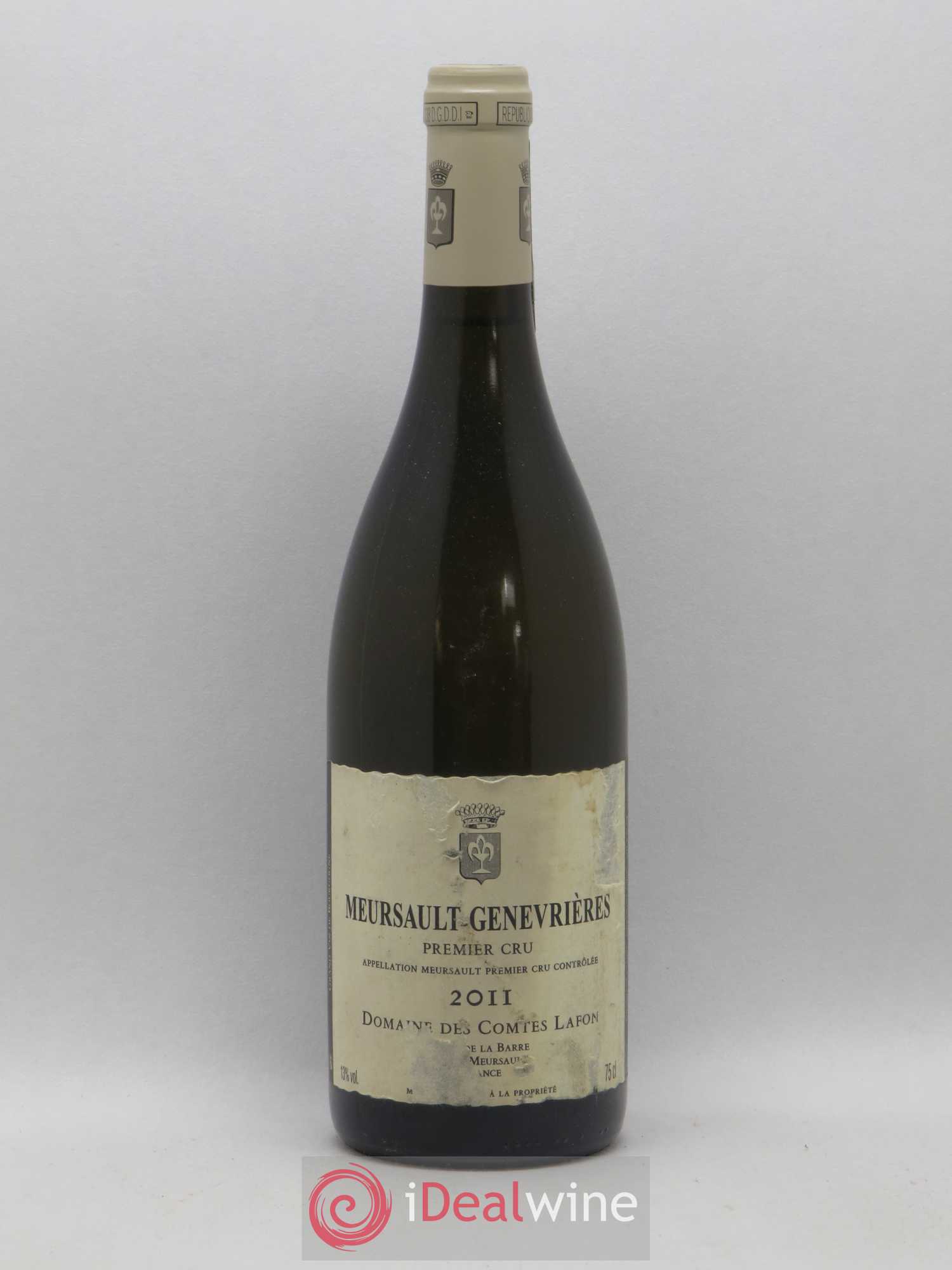 Meursault 1er Cru Genevrières Comtes Lafon (Domaine des) 2011 - Lot de 1 bouteille - 0