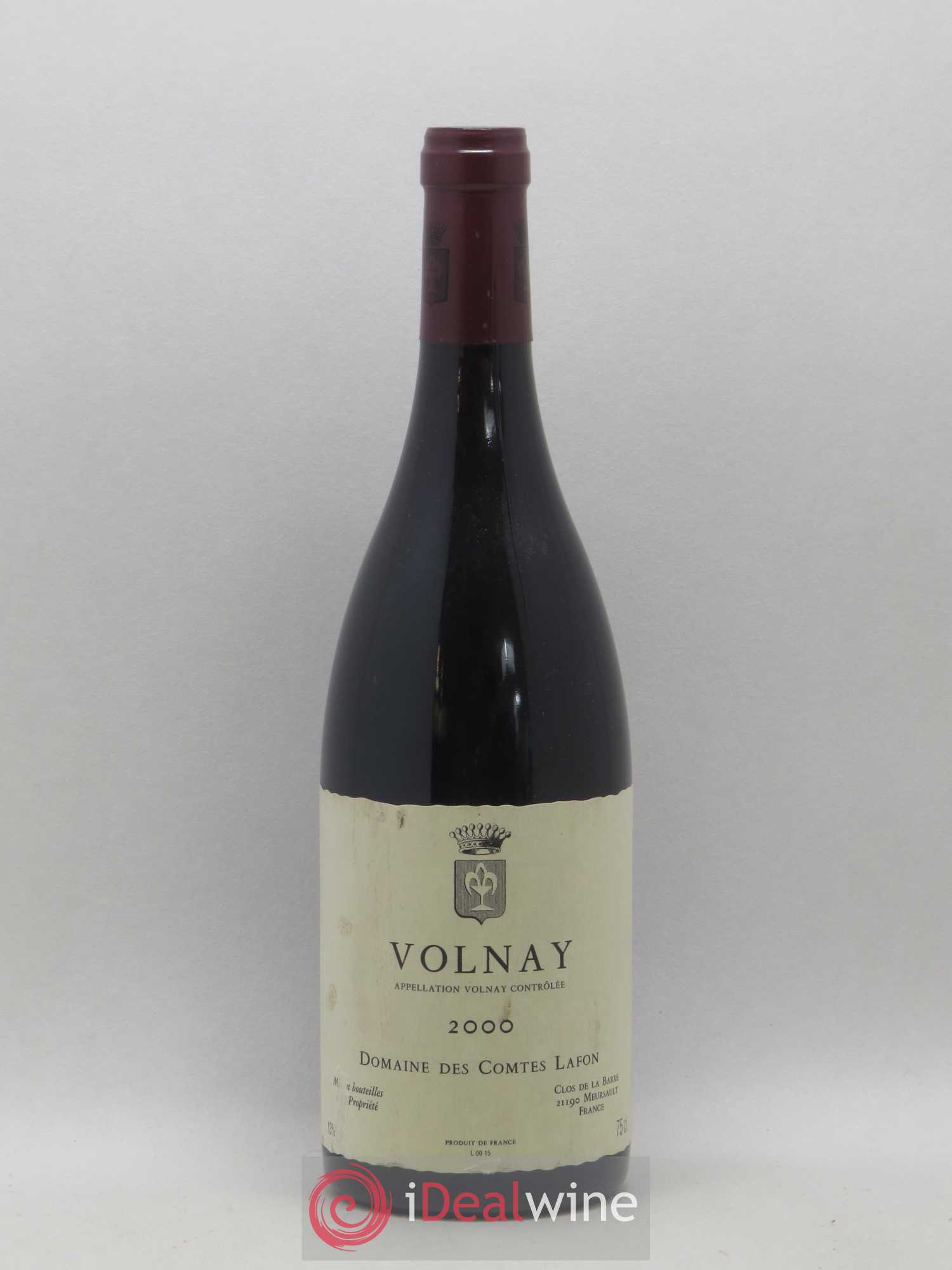 Volnay Comtes Lafon (Domaine des) 2000 - Lot de 1 bouteille - 0