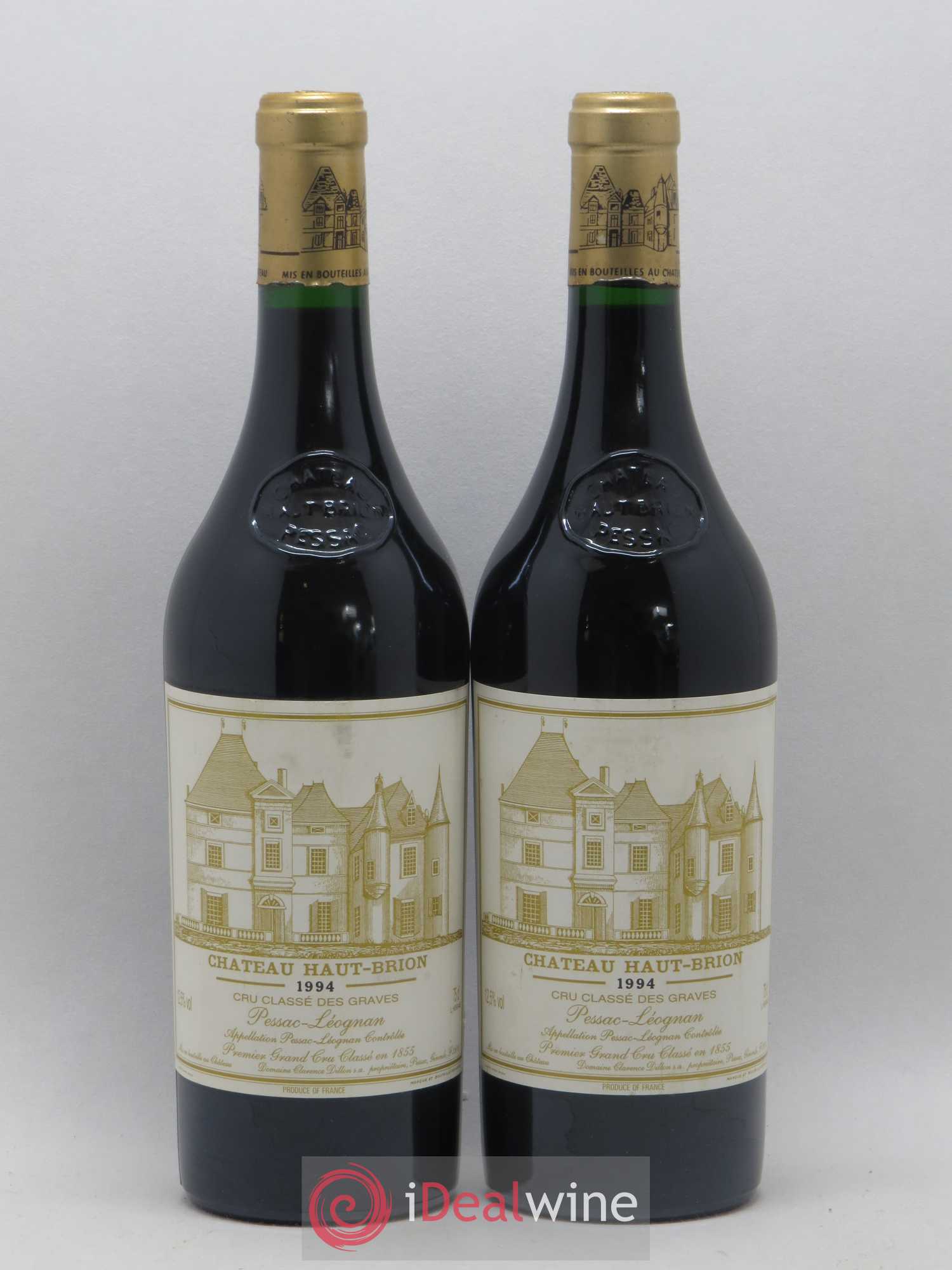 Château Haut Brion 1er Grand Cru Classé 1994 - Lot de 2 bouteilles - 0