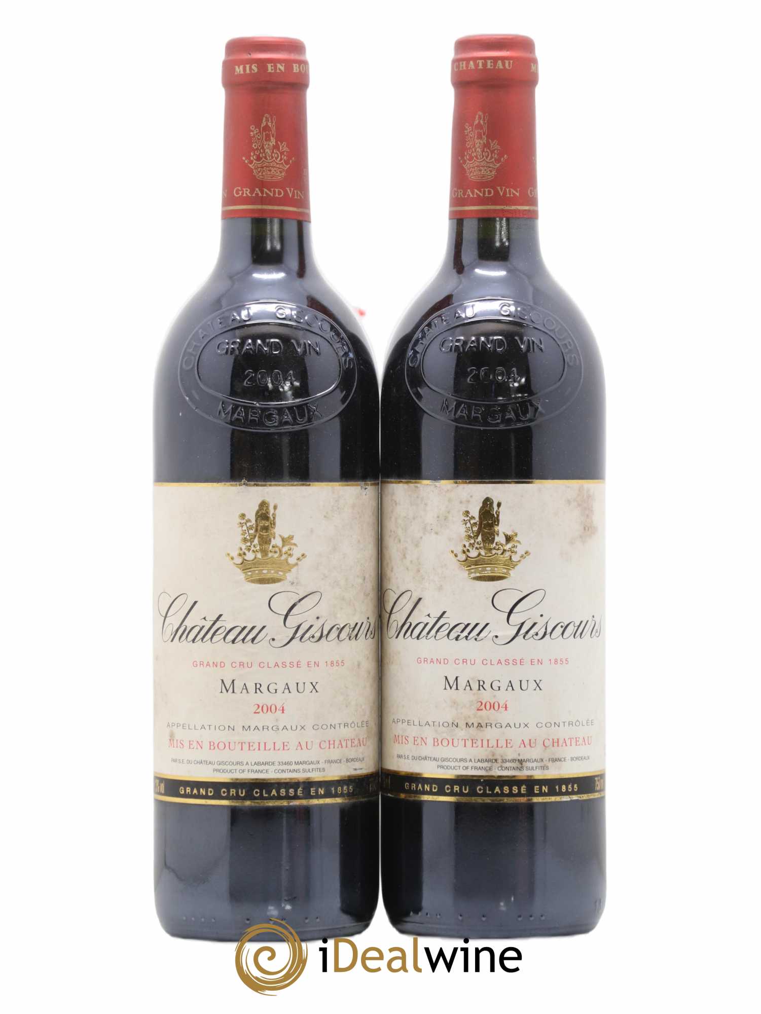 Château Giscours 3ème Grand Cru Classé 2004 - Lot de 2 bouteilles - 0