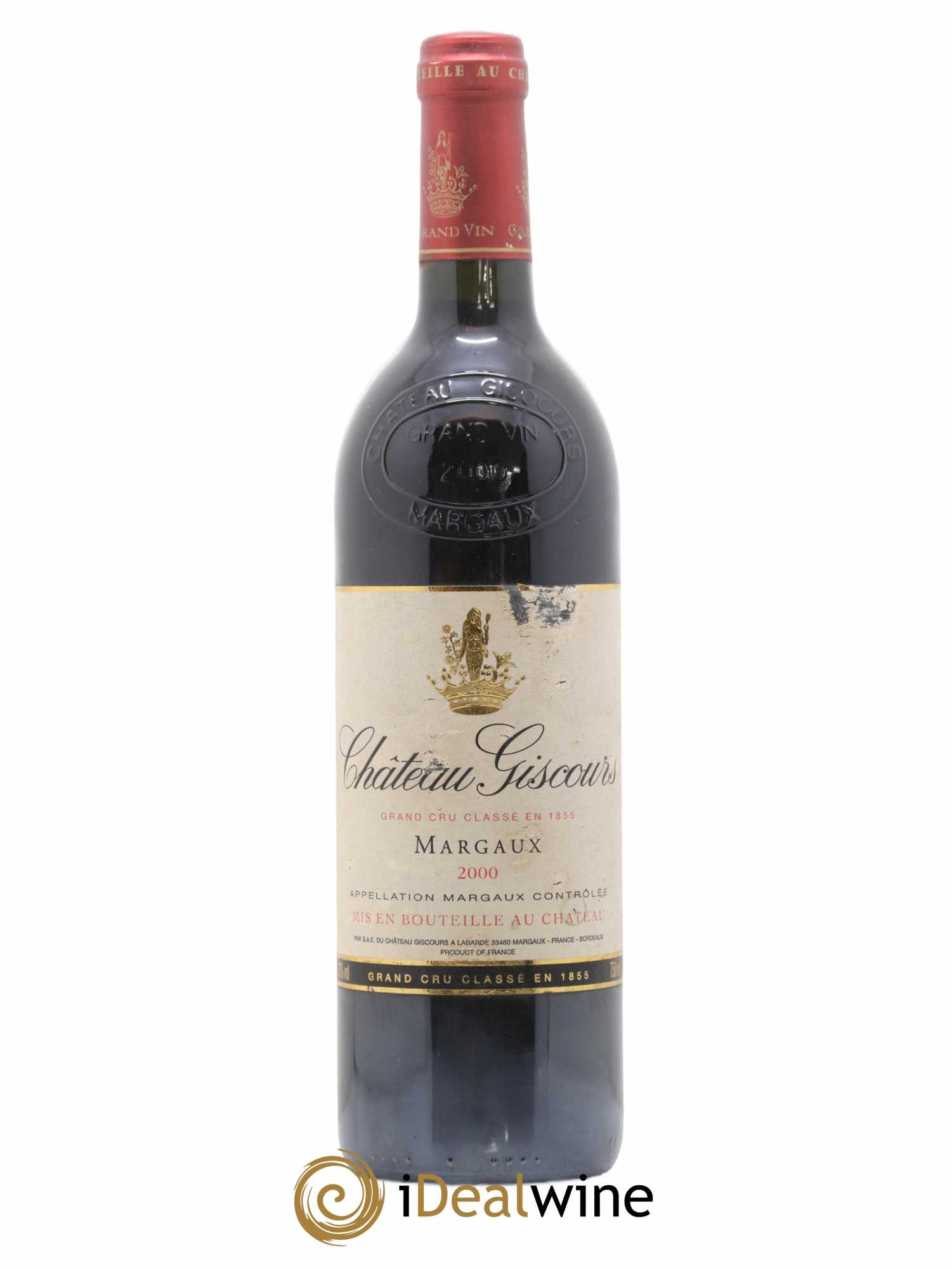 Château Giscours 3ème Grand Cru Classé 2000 - Lot de 1 bouteille - 0