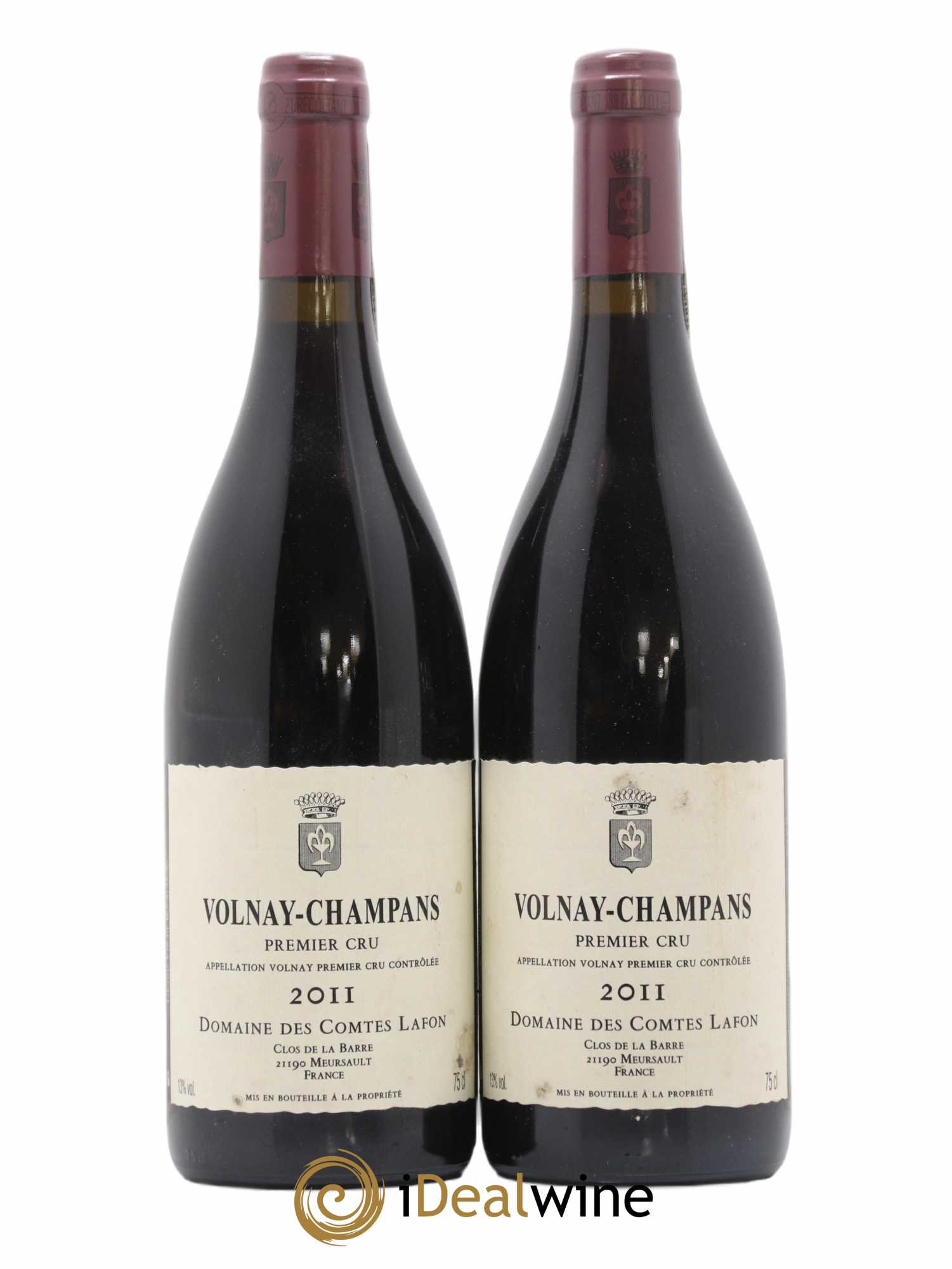 Volnay 1er Cru Champans Comtes Lafon (Domaine des) 2011 - Lot de 2 bouteilles - 0