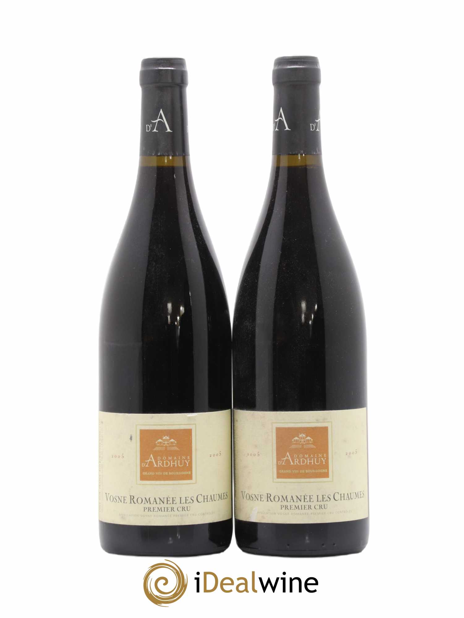 Vosne-Romanée 1er Cru Les Chaumes Domaine D'Ardhuy 2005 - Posten von 2 Flaschen - 0