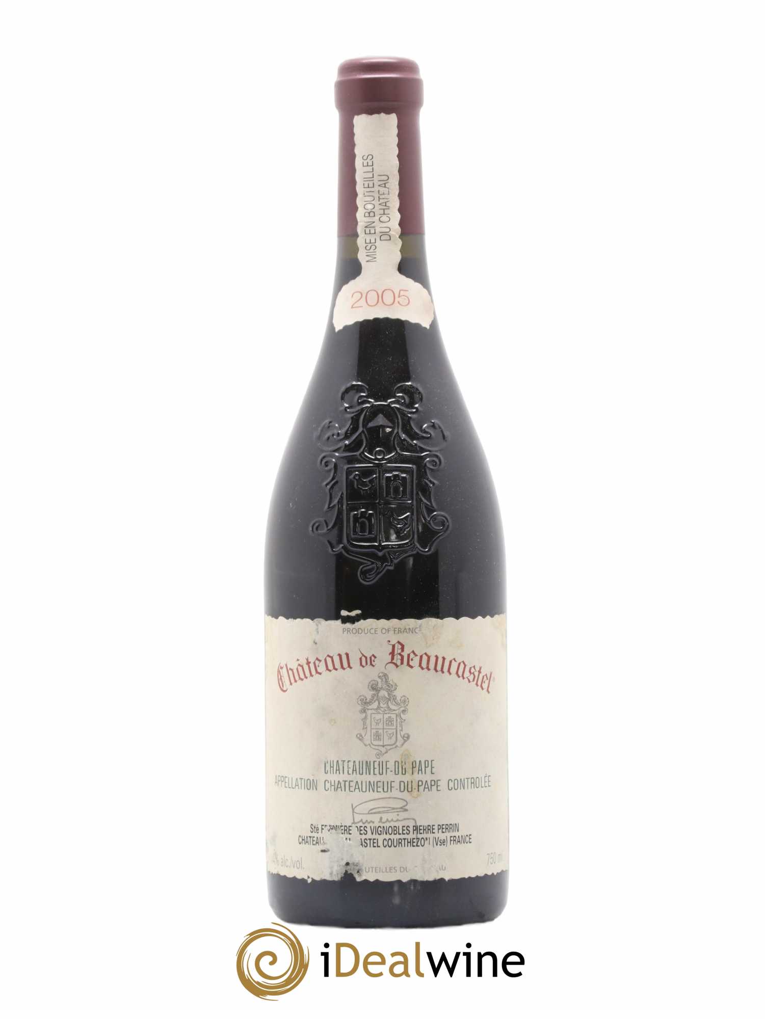 Châteauneuf-du-Pape Château de Beaucastel Famille Perrin 2005 - Lot de 1 bouteille - 0