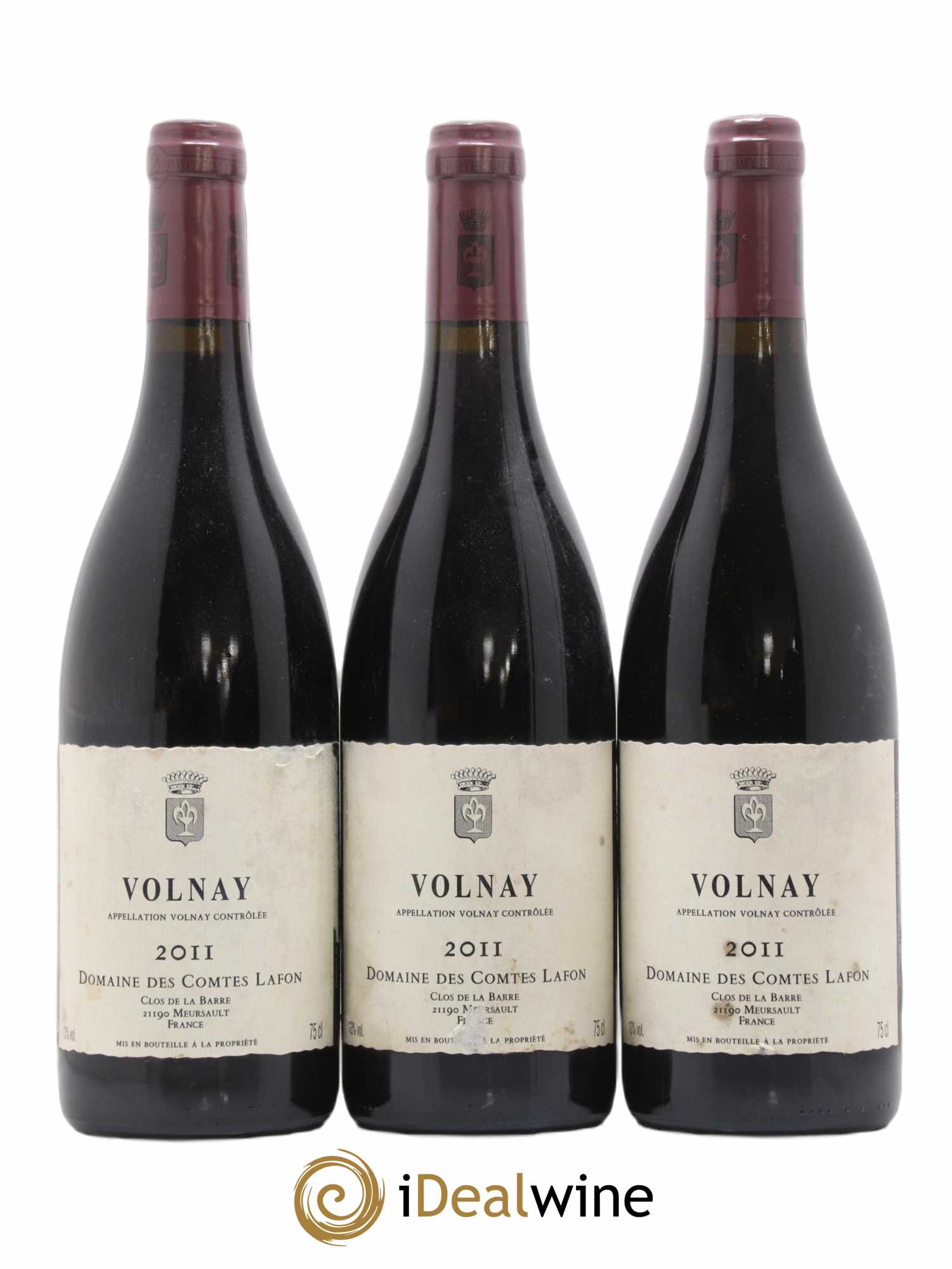 Volnay Comtes Lafon (Domaine des) 2011 - Lot de 3 bouteilles - 0