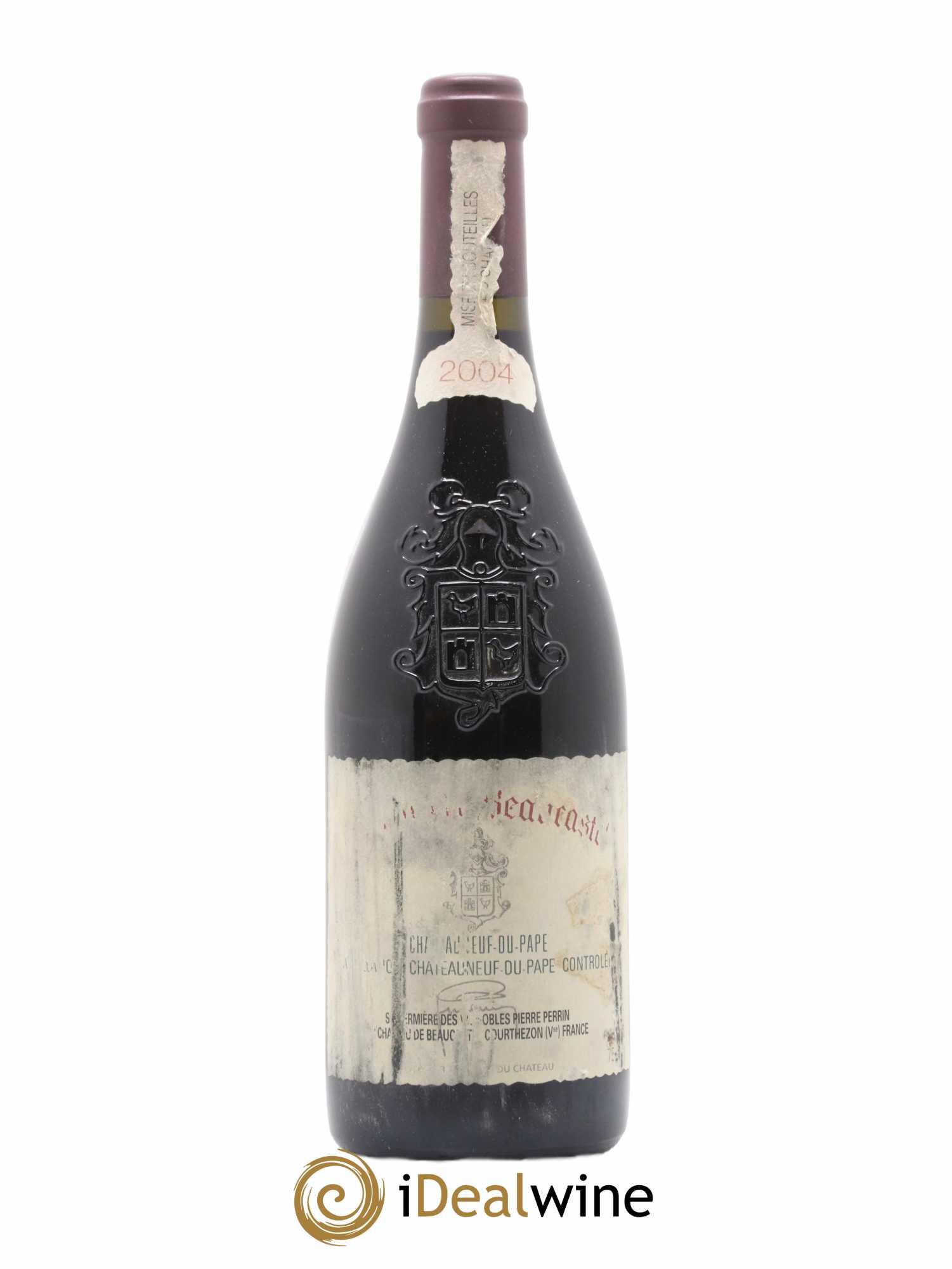 Châteauneuf-du-Pape Château de Beaucastel Famille Perrin 2004 - Lot de 1 bouteille - 0