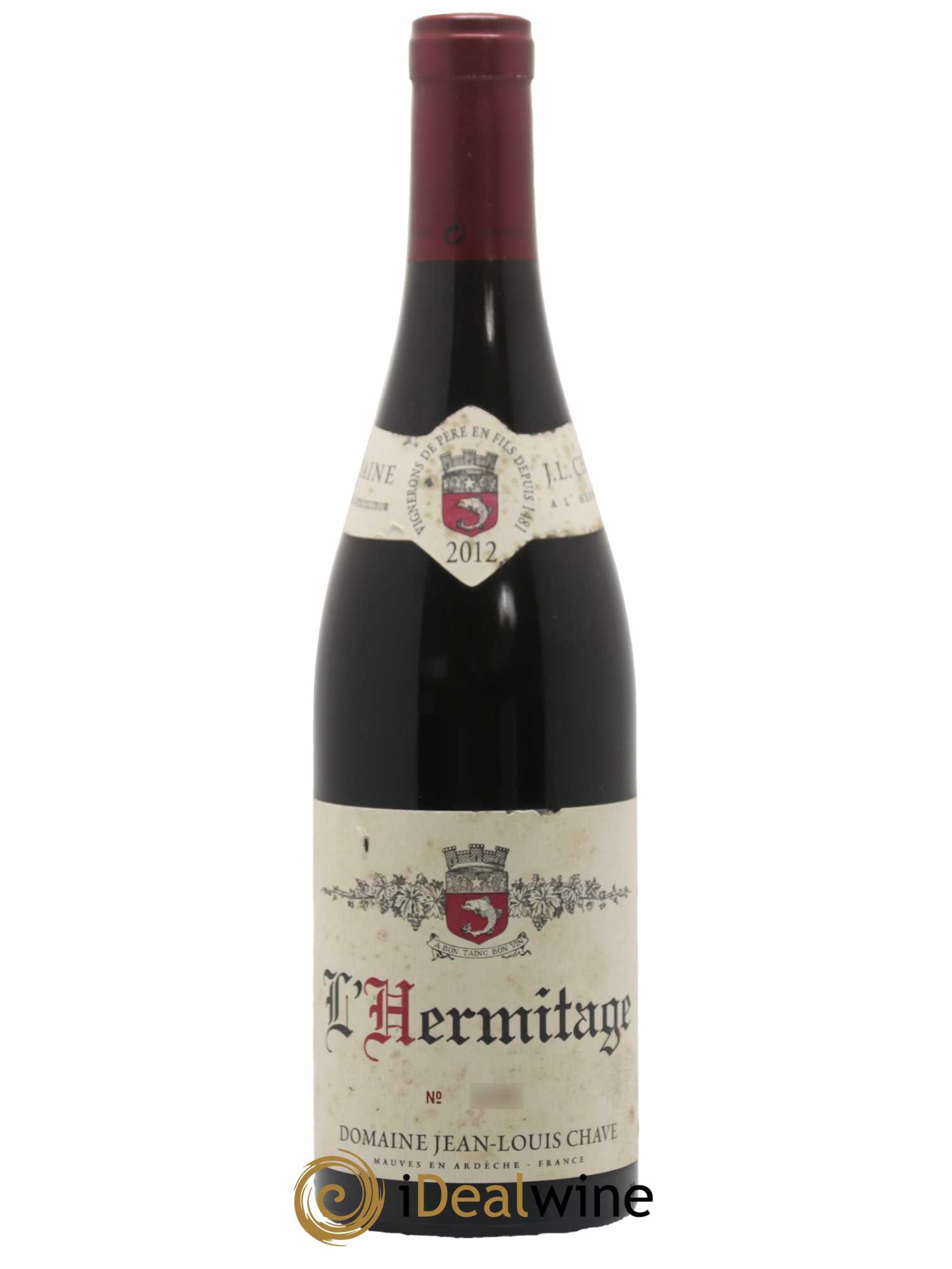 Hermitage Jean-Louis Chave 2012 - Lot de 1 bouteille - 0