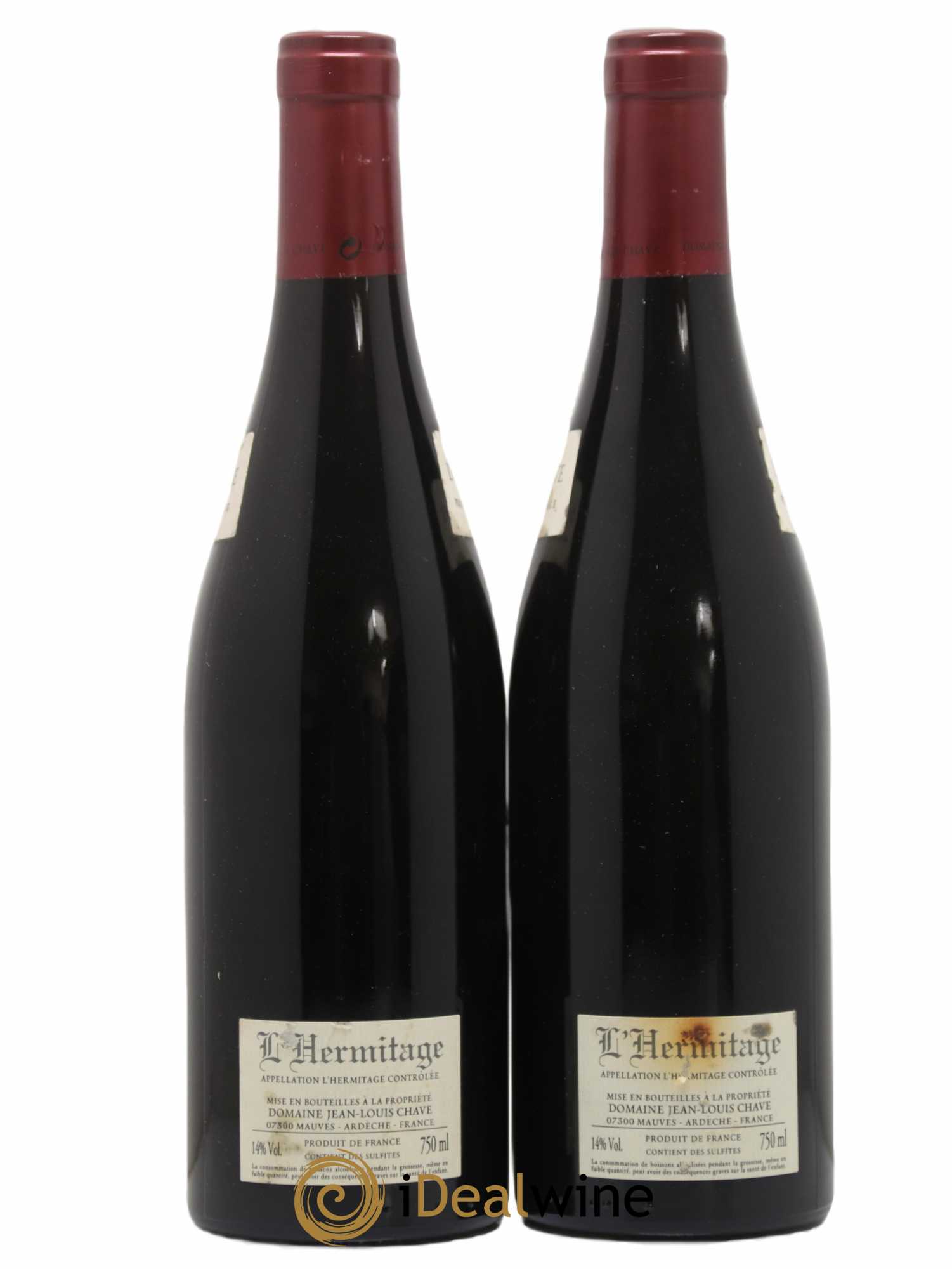 Hermitage Jean-Louis Chave 2012 - Lot de 2 bouteilles - 1