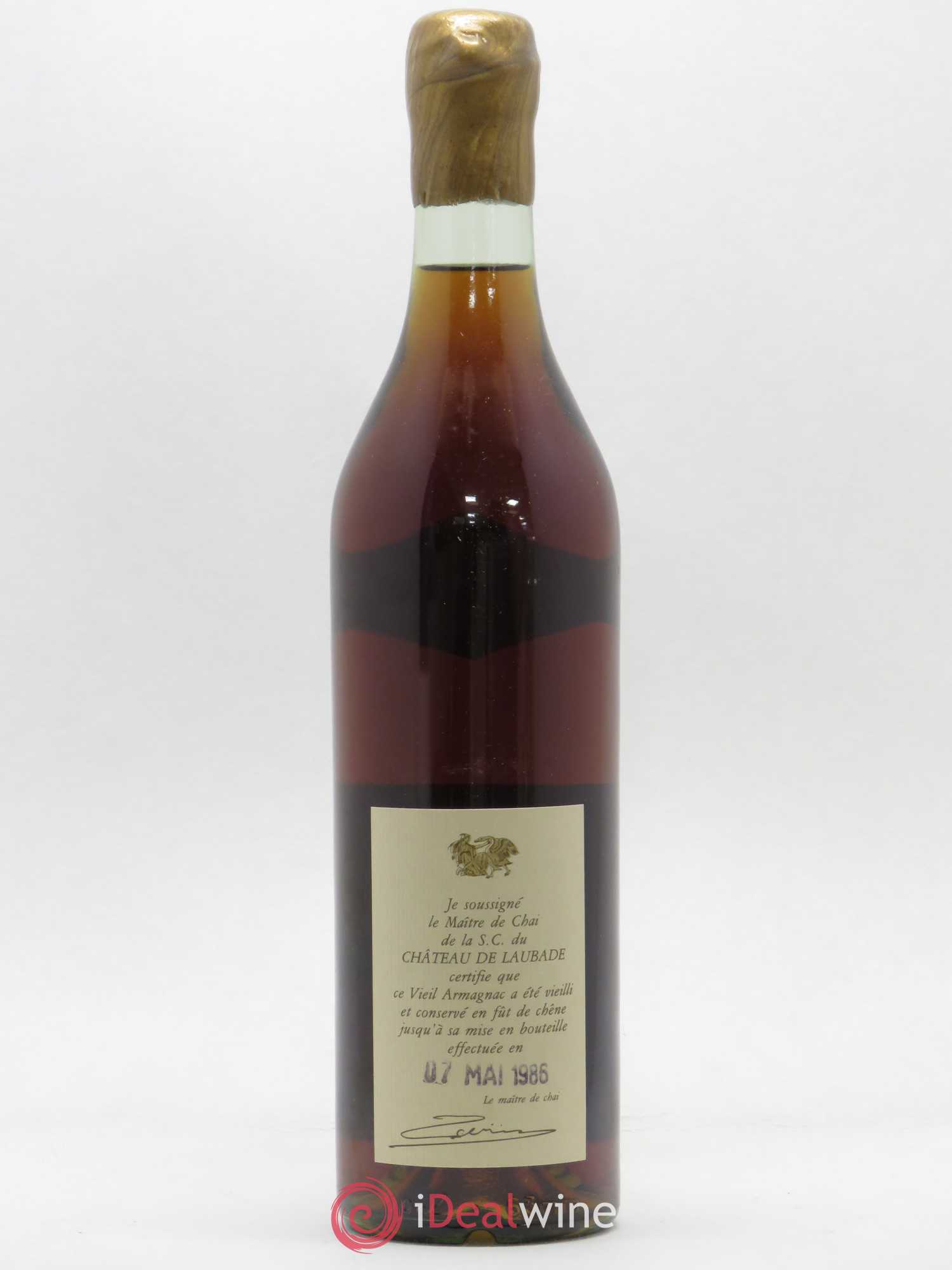 Armagnac Vieil Armagnac Laubade 1942 - Posten von 1 Flasche - 1