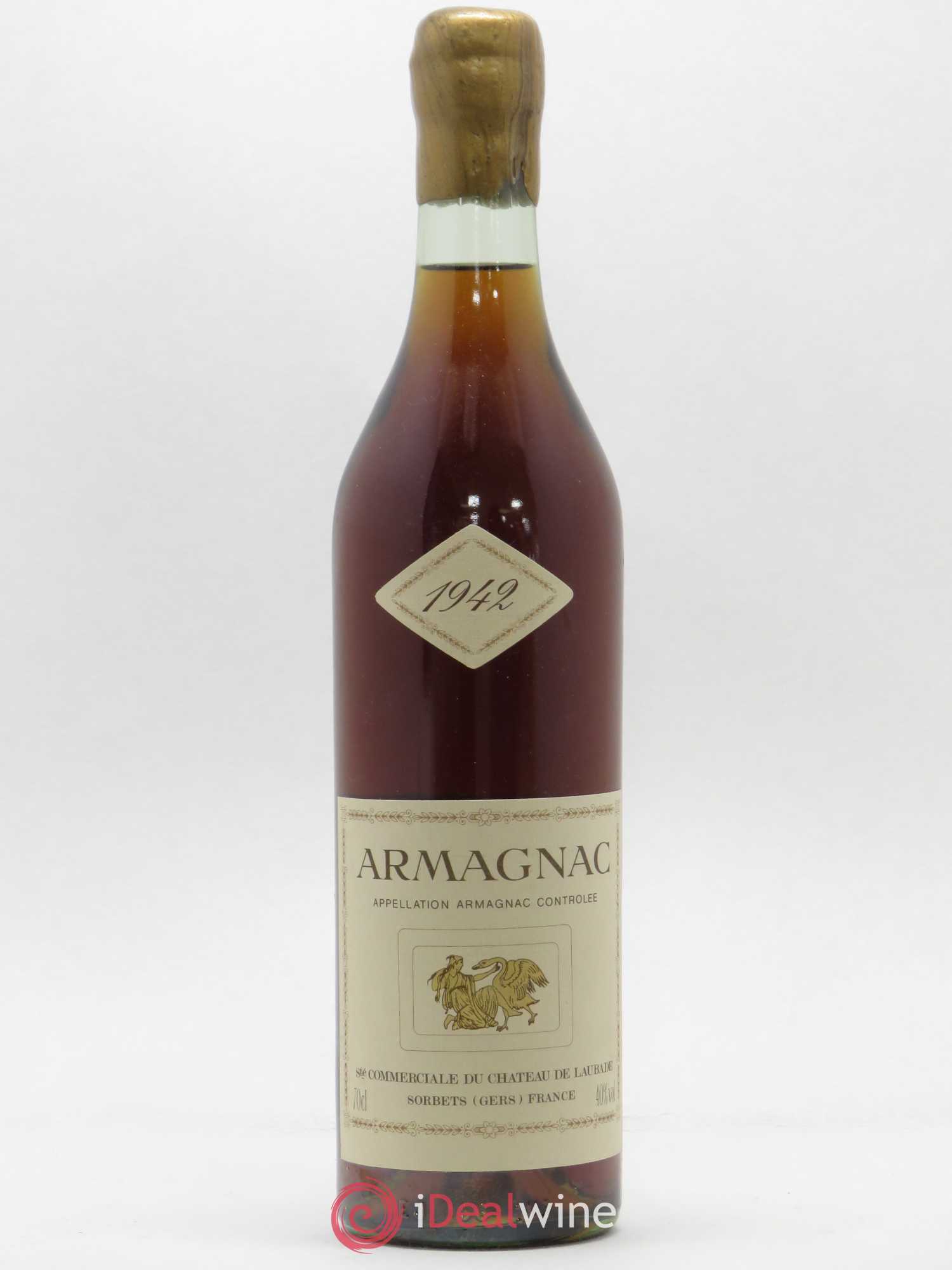 Armagnac Vieil Armagnac Laubade 1942 - Posten von 1 Flasche - 0