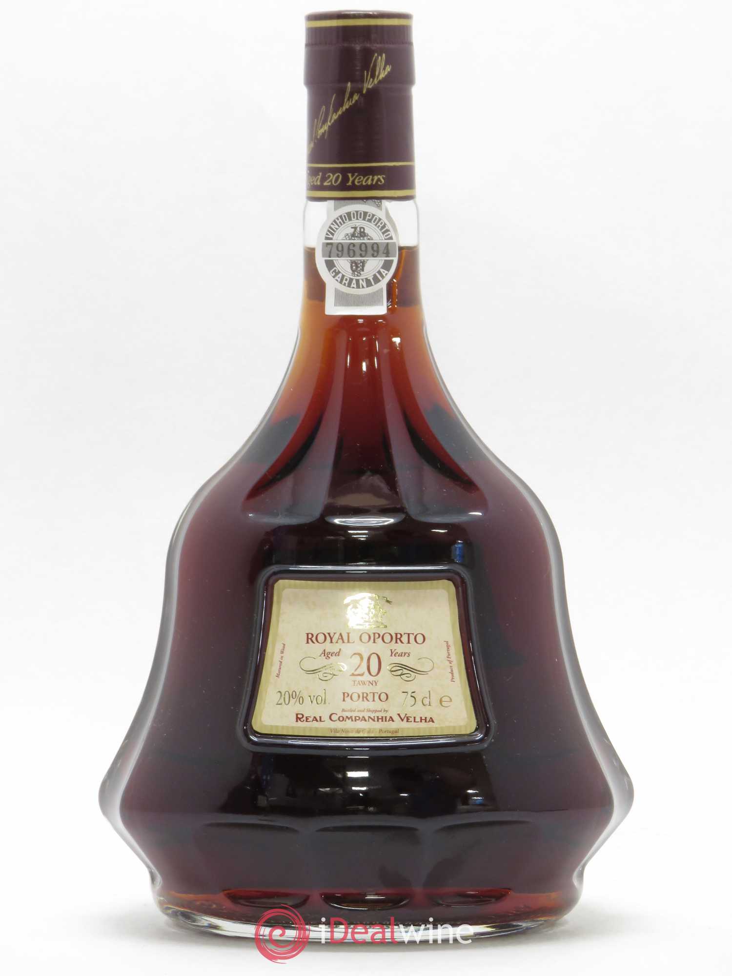 Porto Royal o Porto Real Companhia. 20 ans - Posten von 1 Flasche - 0