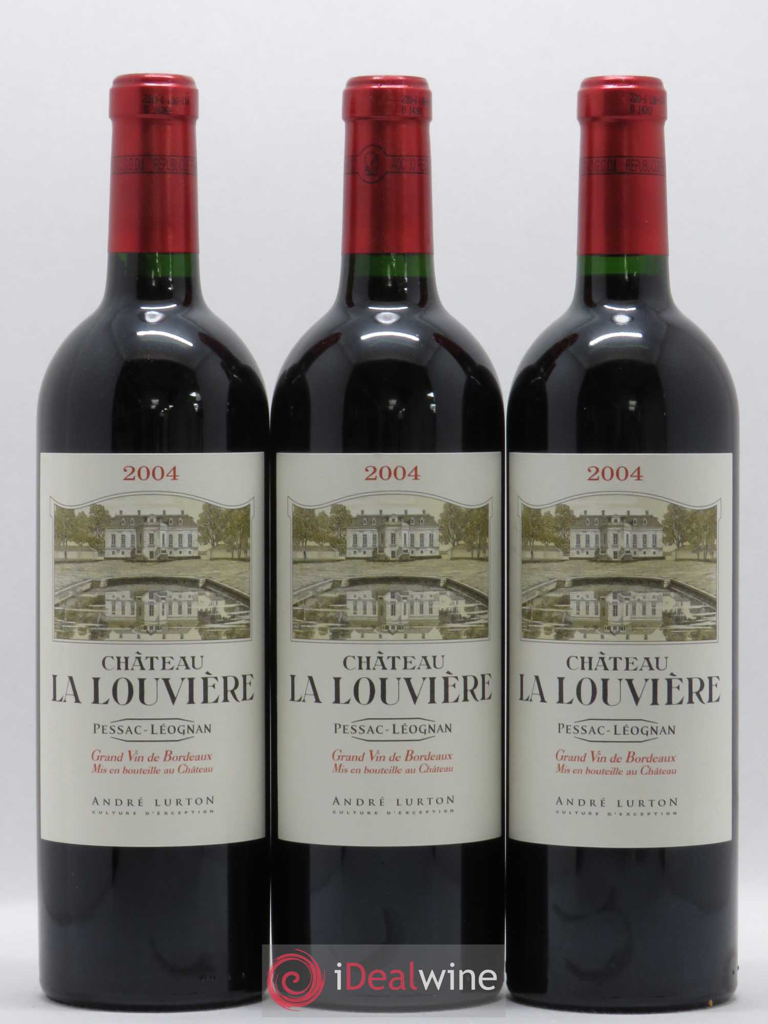 Château la Louvière 2004 - Lot de 6 bouteilles - 1