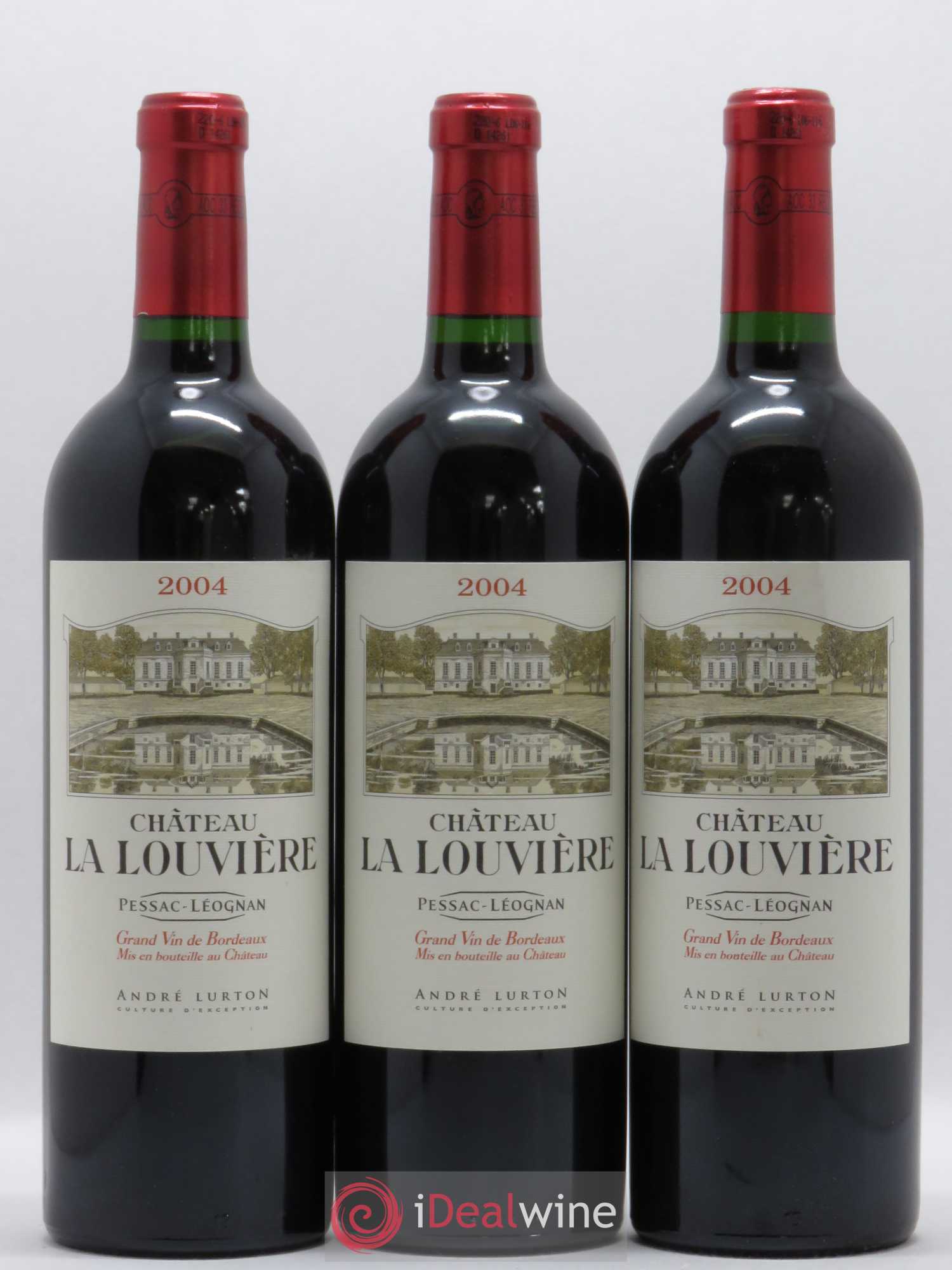 Château la Louvière 2004 - Lot de 6 bouteilles - 2