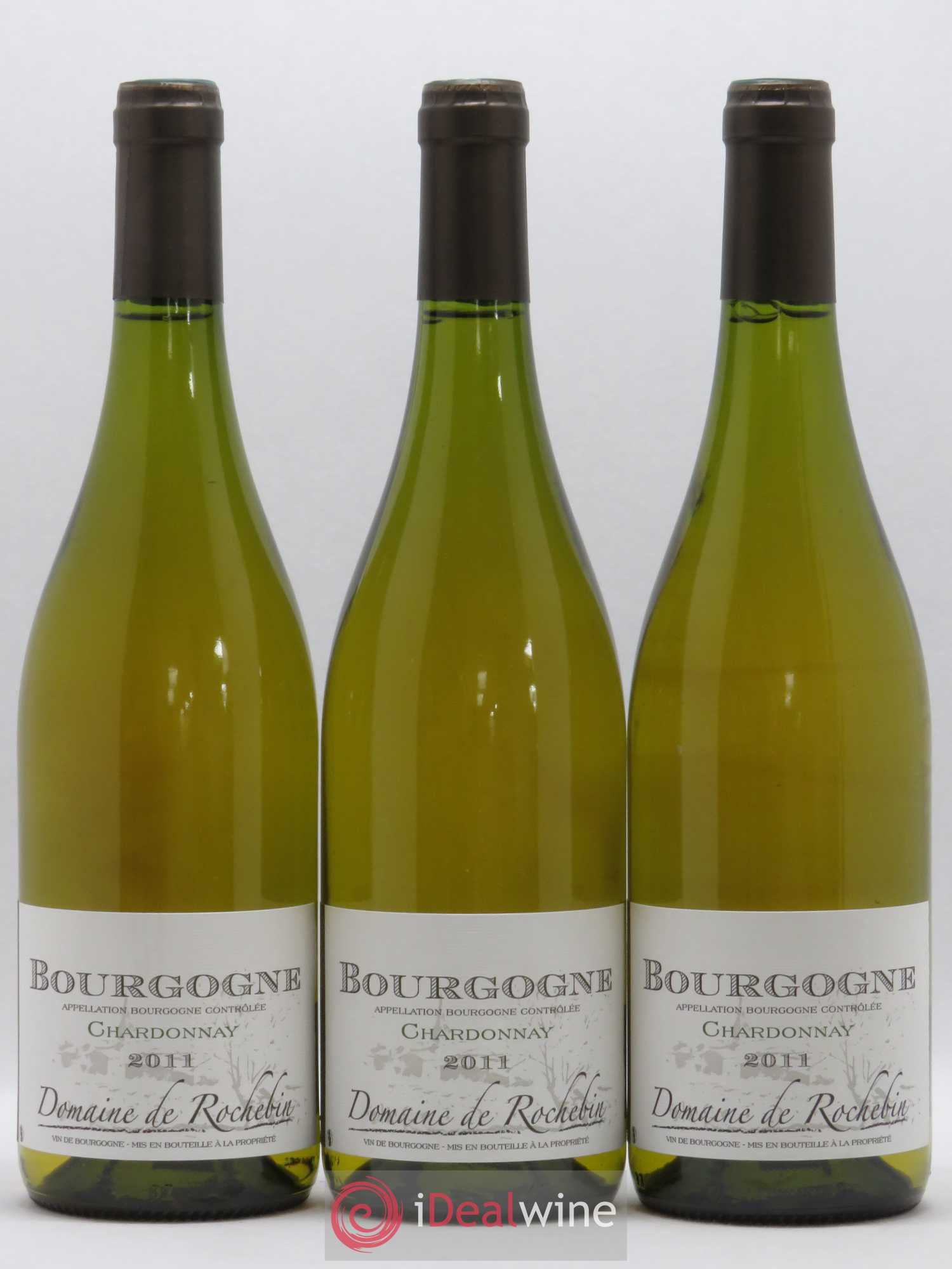 Bourgogne Chardonnay Rochebin 2011 - Posten von 3 Flaschen - 0