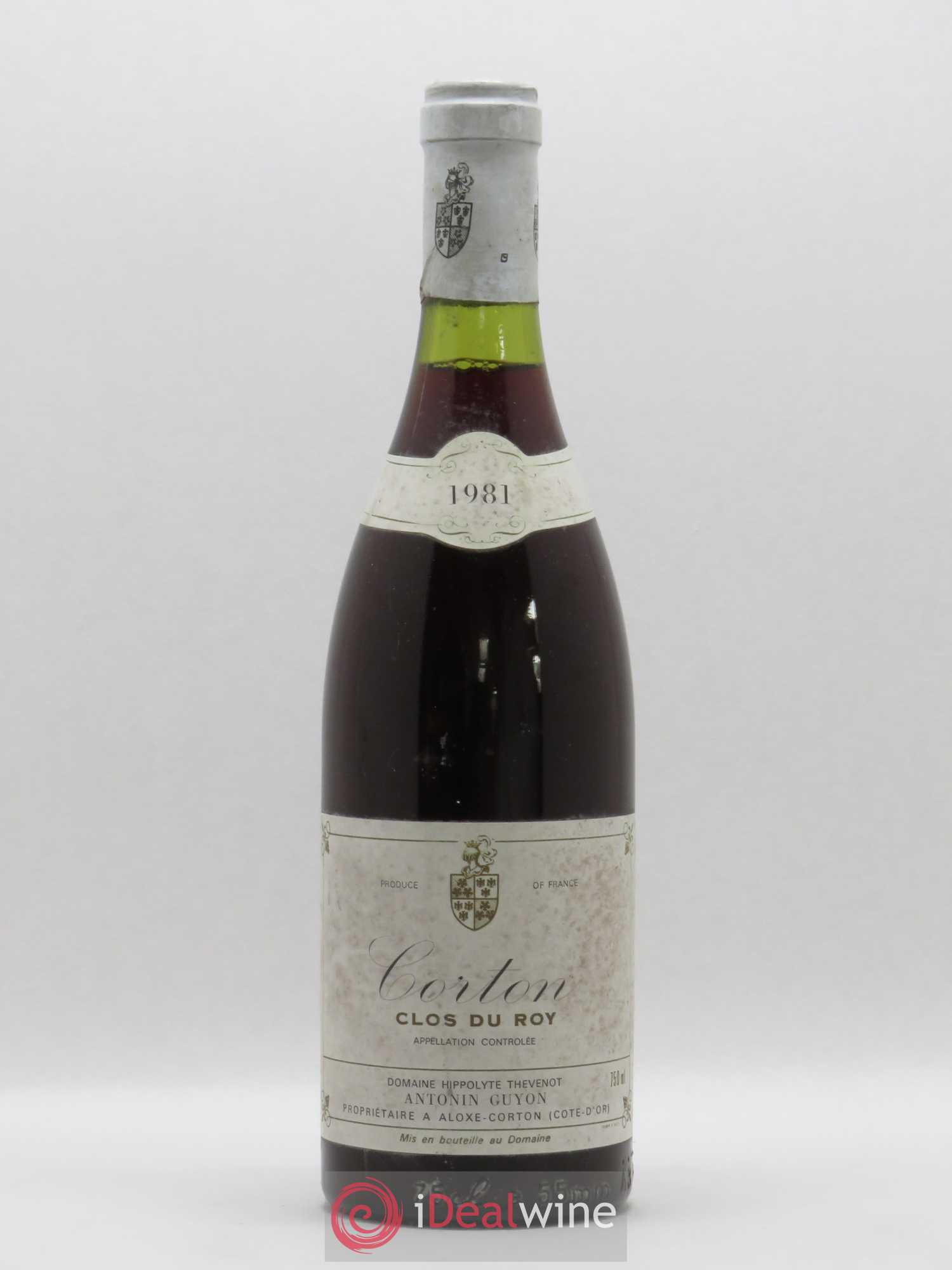 Corton Grand Cru Clos du Roy Antonin Guyon 1981 - Lot de 1 bouteille - 0