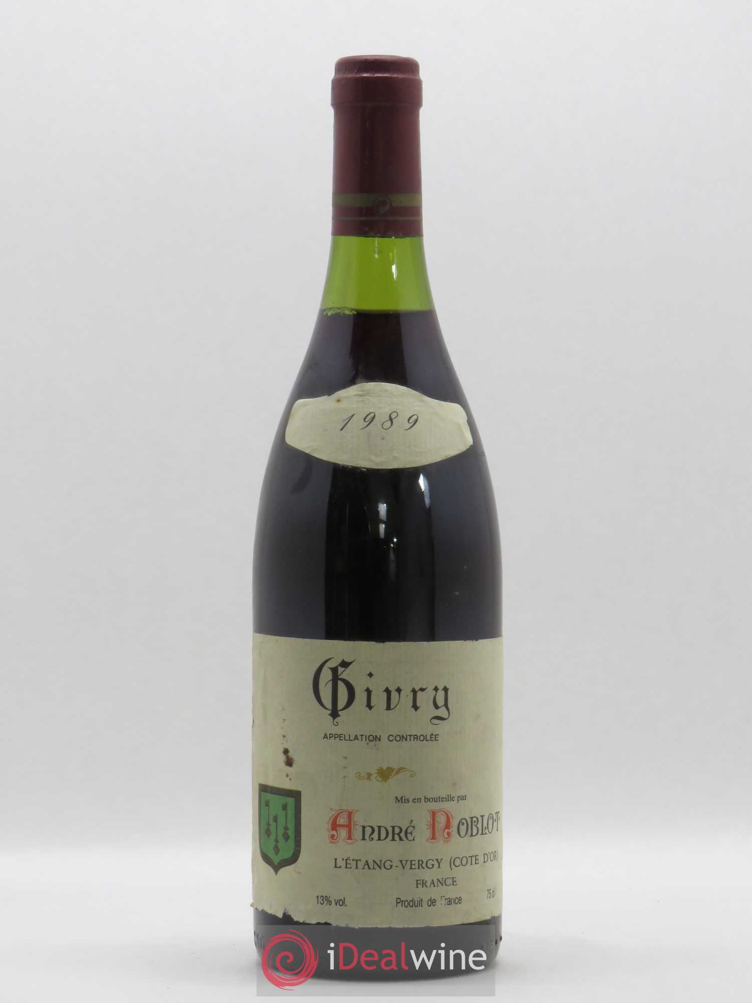 Givry Noblot 1989 - Lot de 1 bouteille - 0