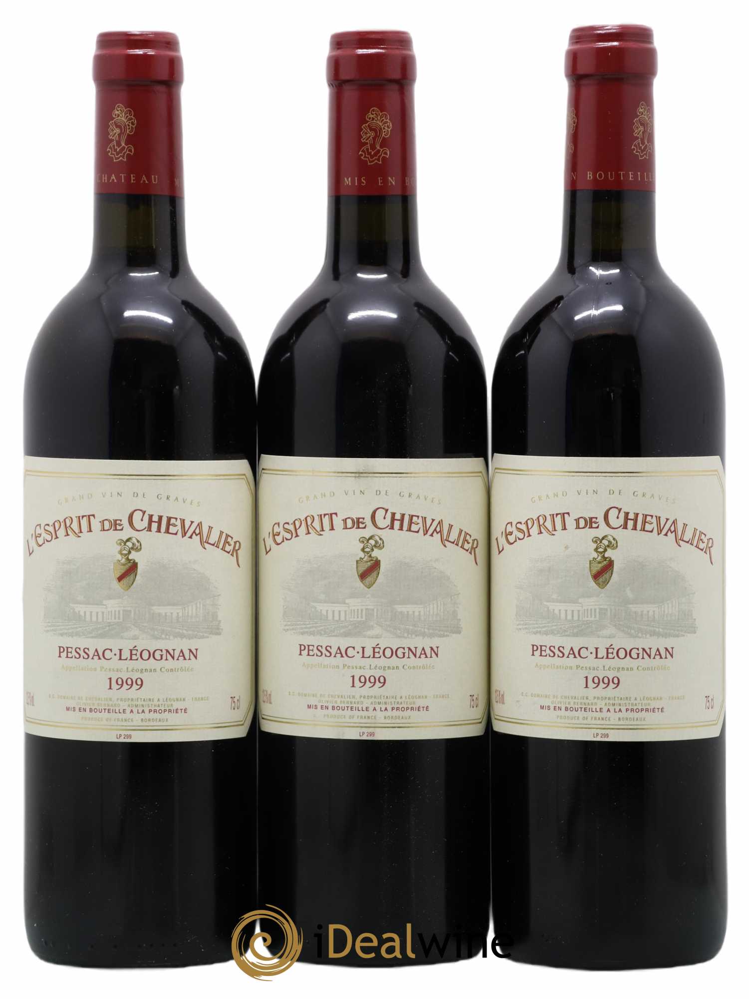 Esprit de Chevalier Second Vin 1999 - Lot de 6 bouteilles - 2