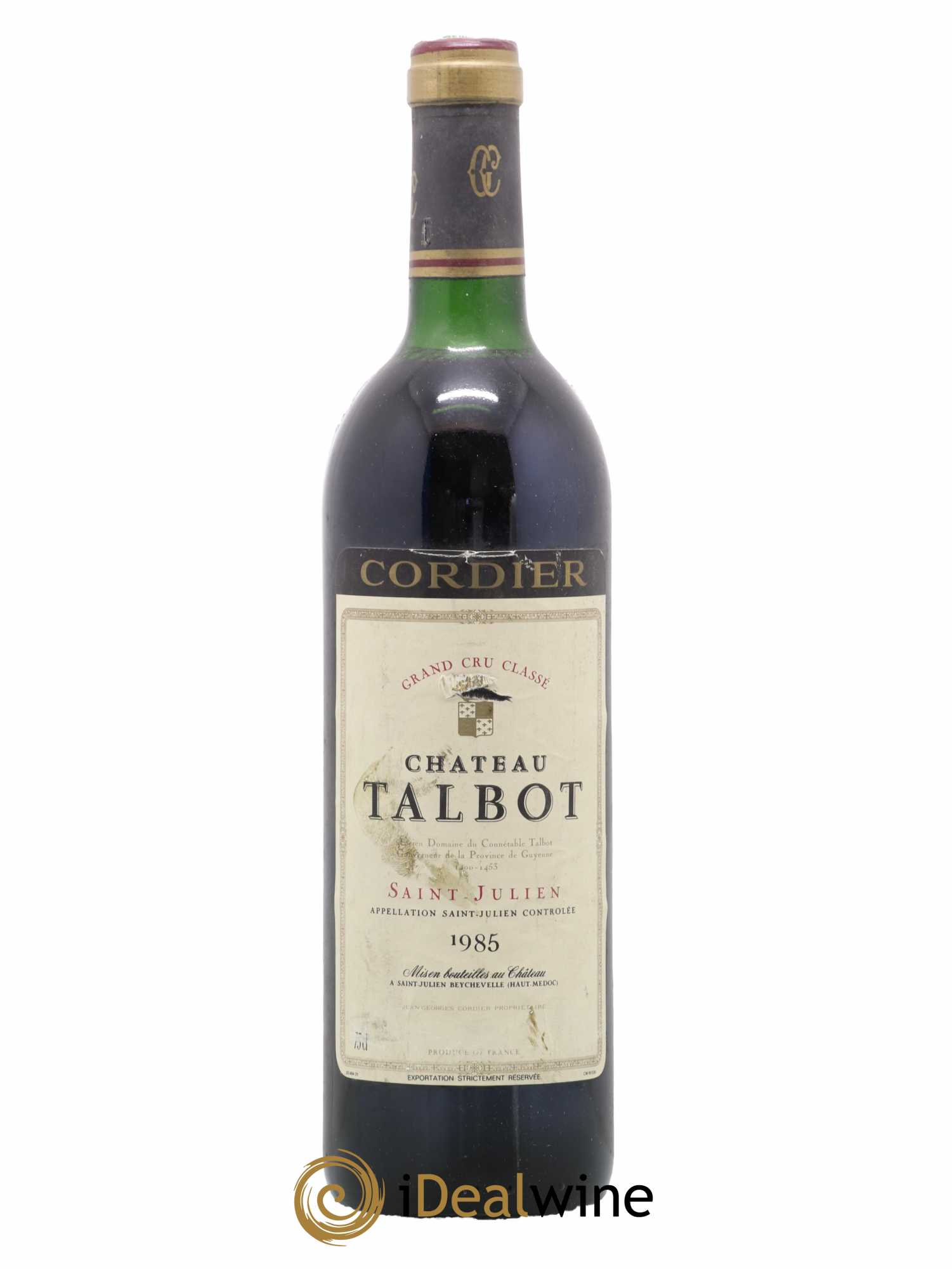 Château Talbot 4ème Grand Cru Classé 1985 - Lot of 1 bottle - 0