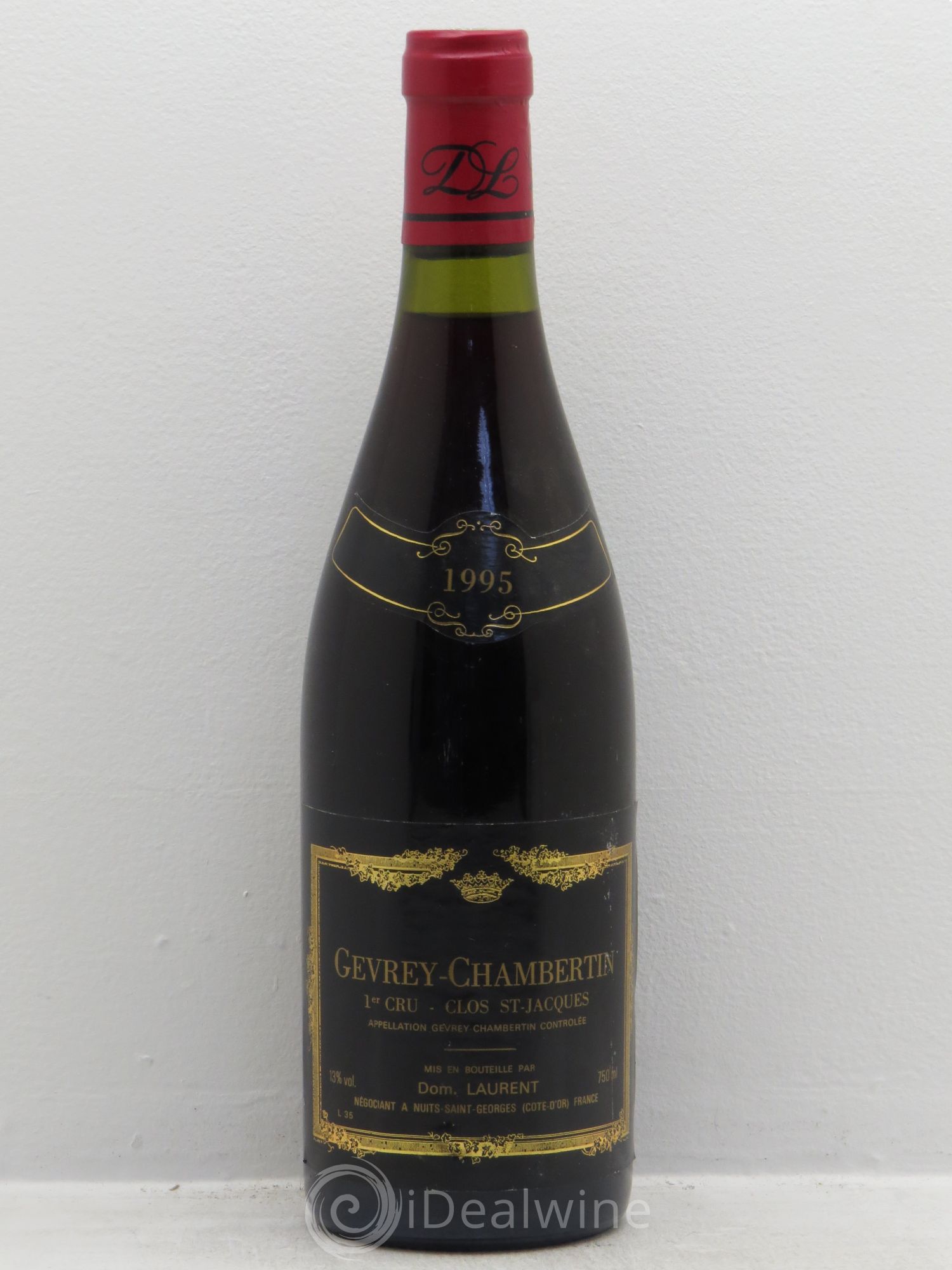 Gevrey-Chambertin 1er Cru Clos Saint Jacques Dominique Laurent 1995 - Lot de 1 bouteille - 0
