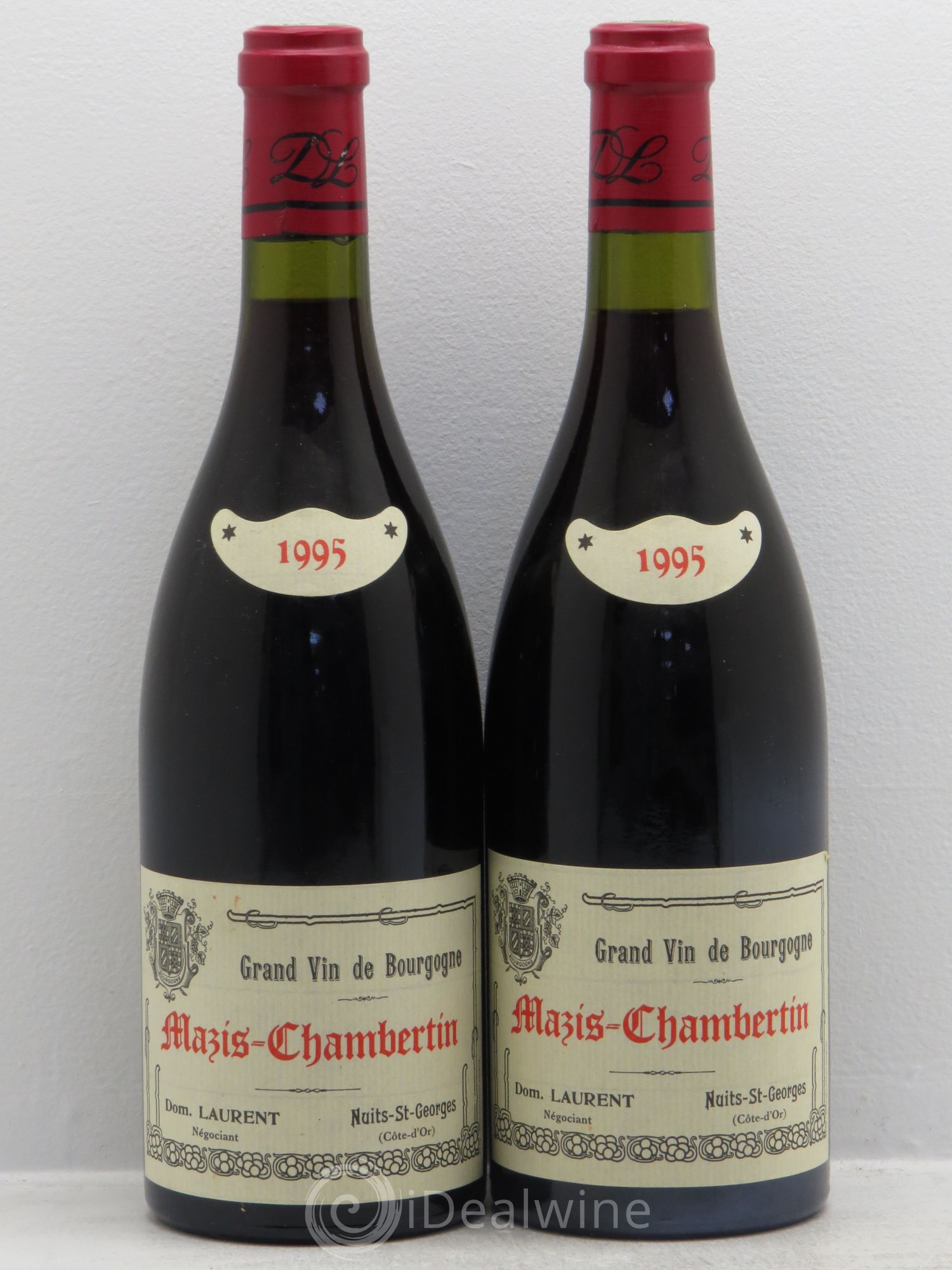 Mazis-Chambertin Grand Cru Dominique Laurent 1995 - Lot de 2 bouteilles - 0