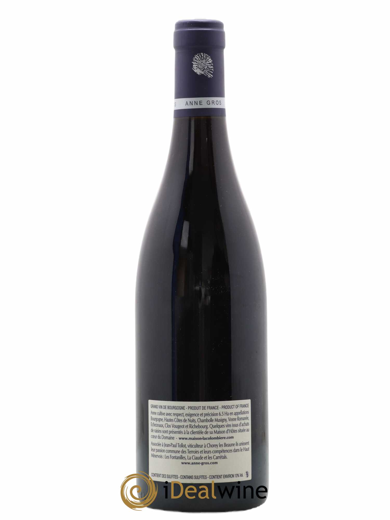 Vosne-Romanée Les Barreaux Anne Gros 2010 - Lot of 1 bottle - 1