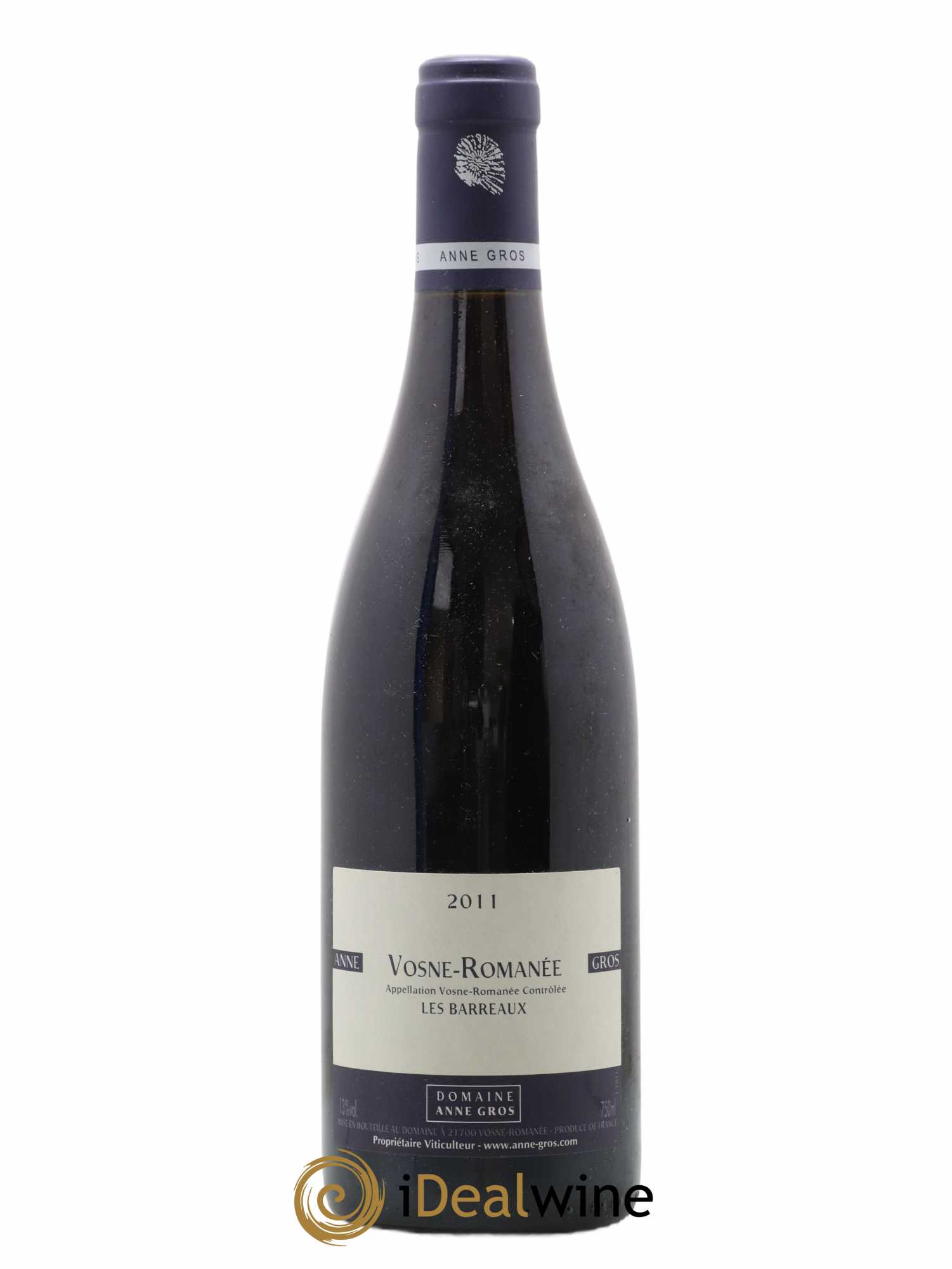 Vosne-Romanée Les Barreaux Anne Gros 2011 - Lot de 1 bouteille - 0